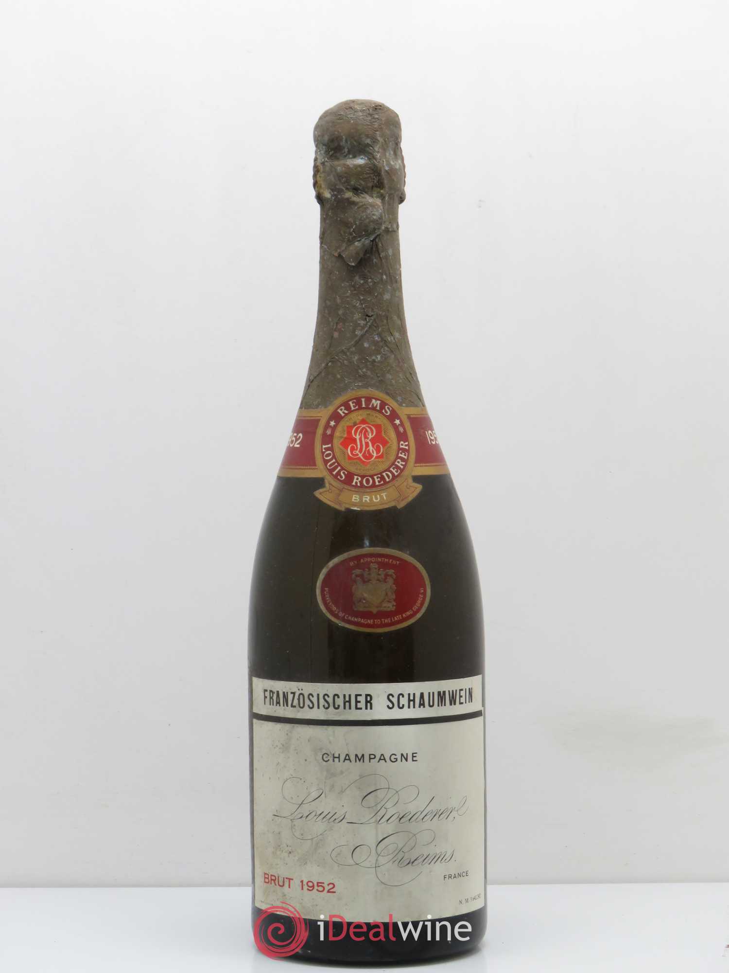 Millésimé Brut Louis Roederer 1952 - Lot de 1 bouteille - 0