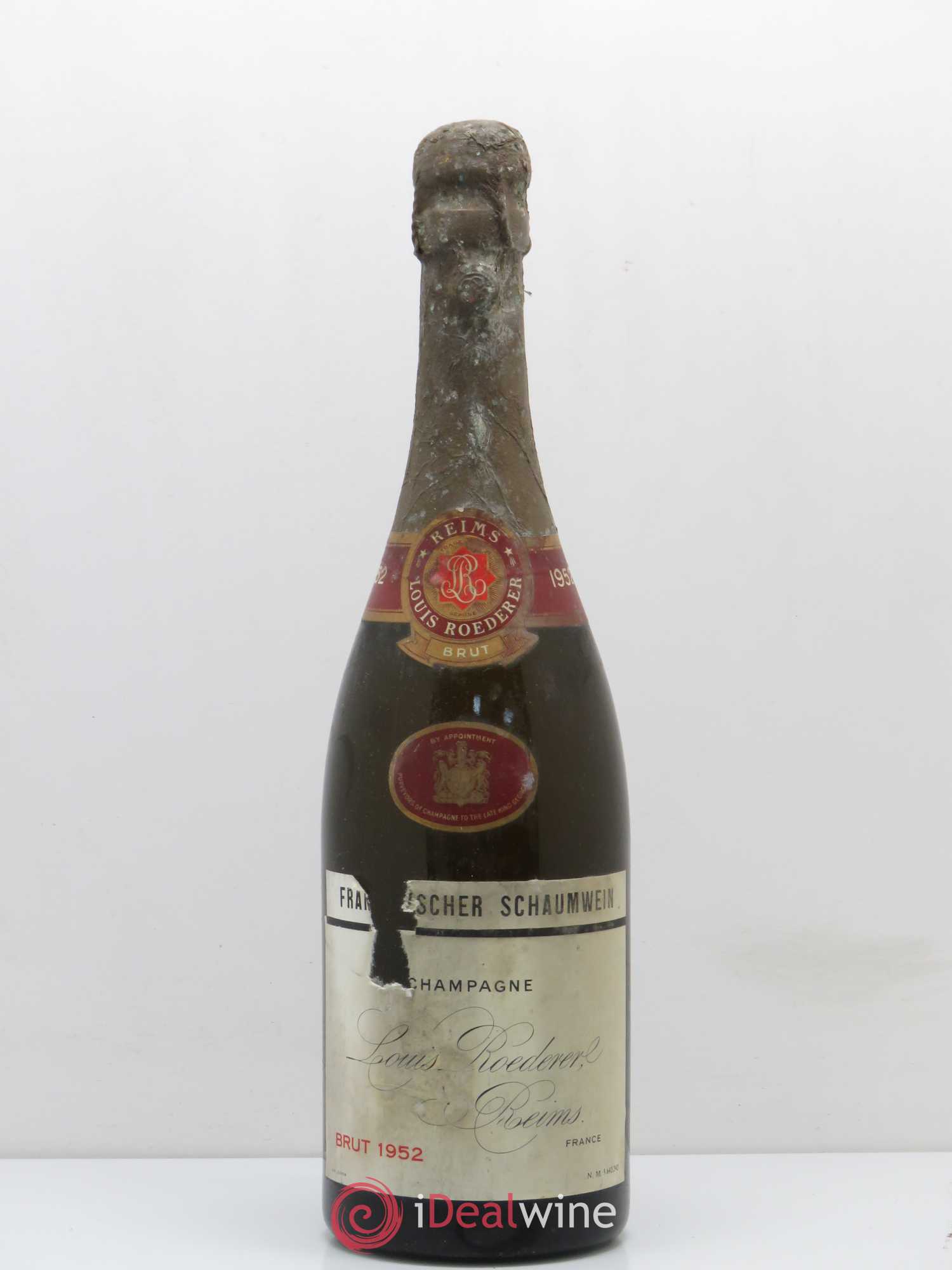 Millésimé Brut Louis Roederer 1952 - Lot de 1 bouteille - 0