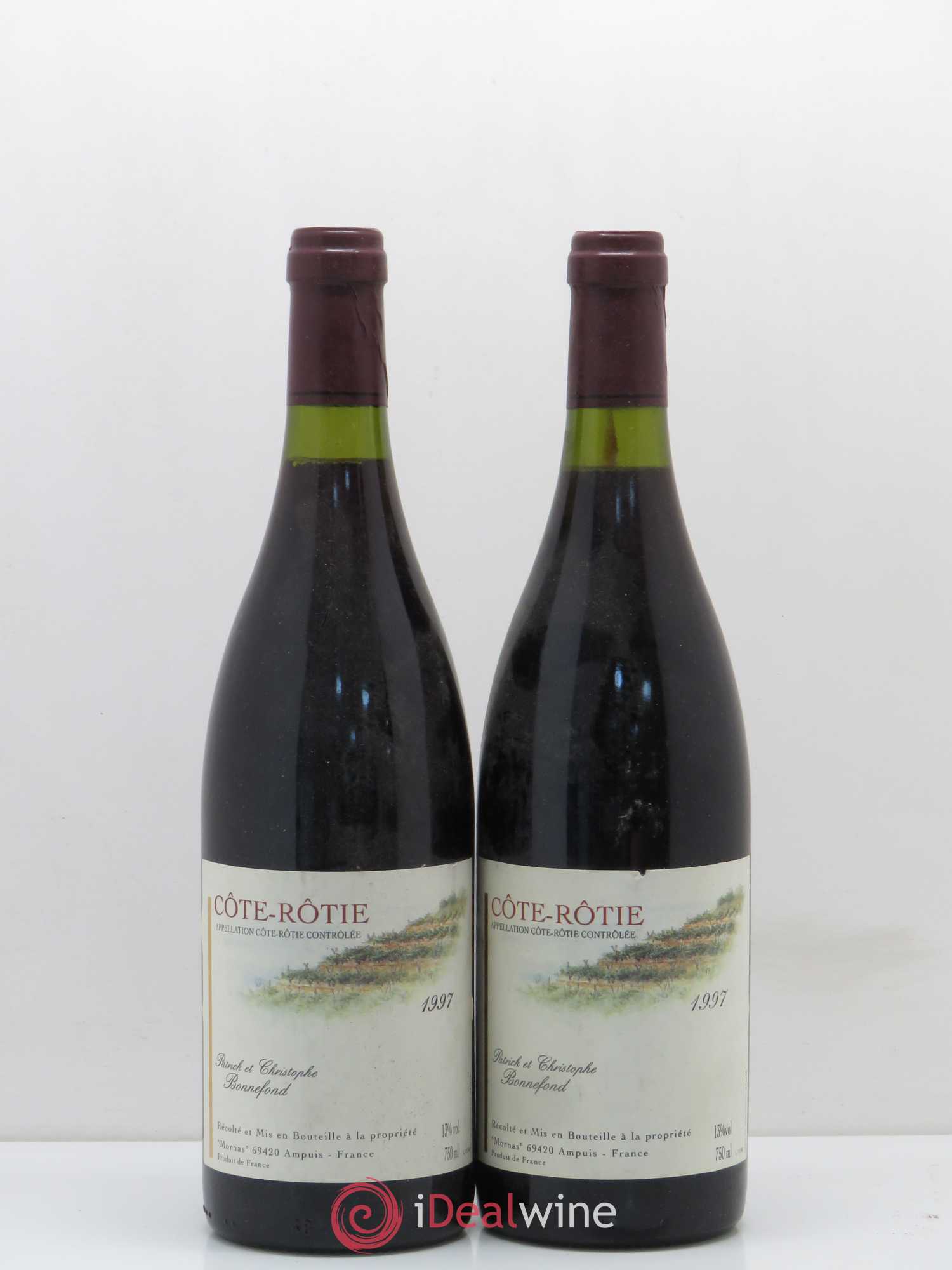 Côte-Rôtie Domine Bonnefond (sans prix de réserve) 1997 - Posten von 2 Flaschen - 0