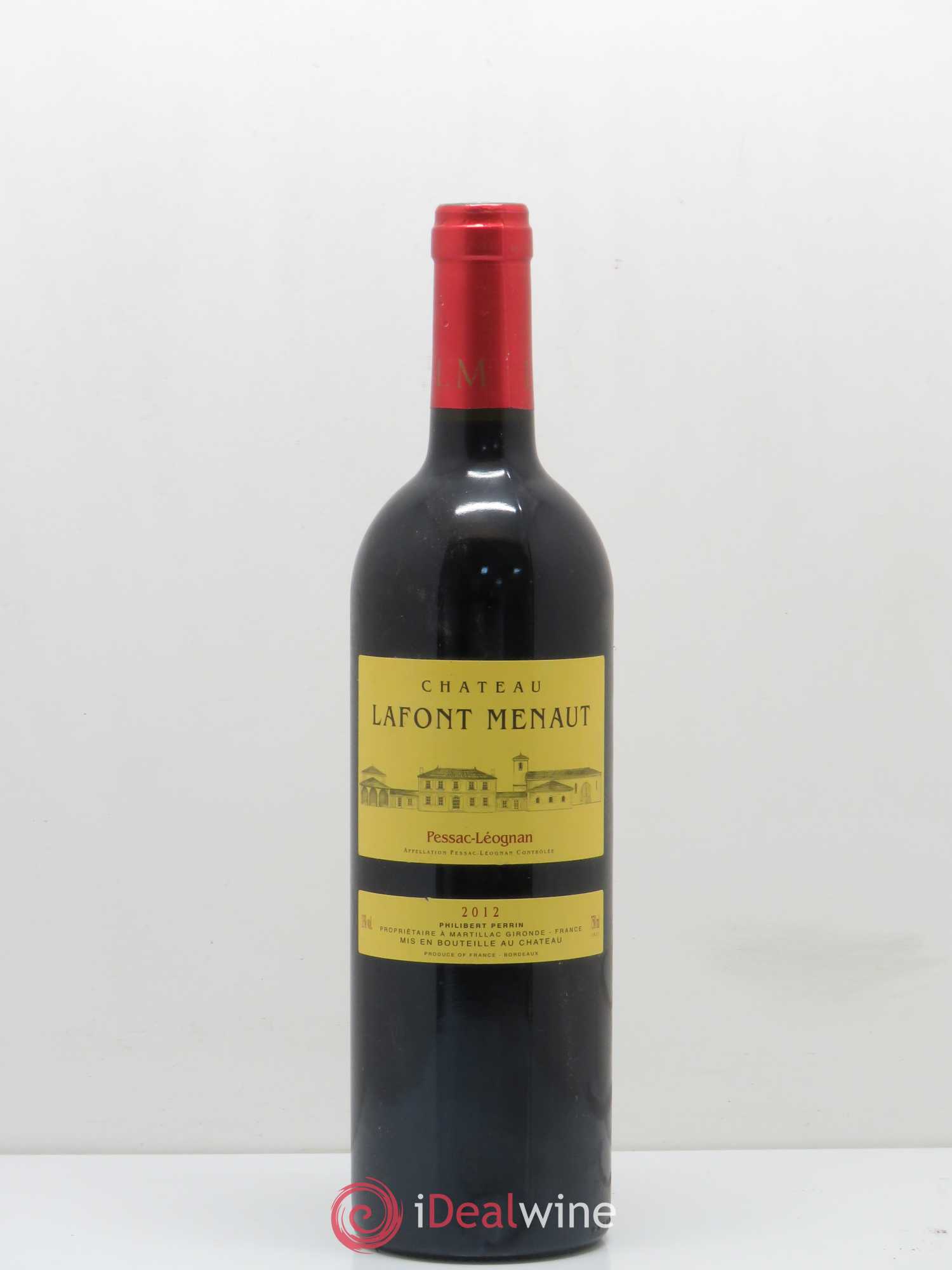 Pessac-Léognan Château Lafont-Menaut 2012 - Posten von 1 Flasche - 0