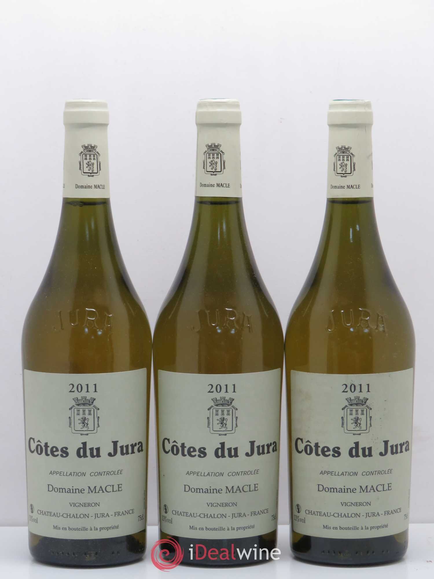 Côtes du Jura Jean Macle 2011 - Lot de 3 bouteilles - 0