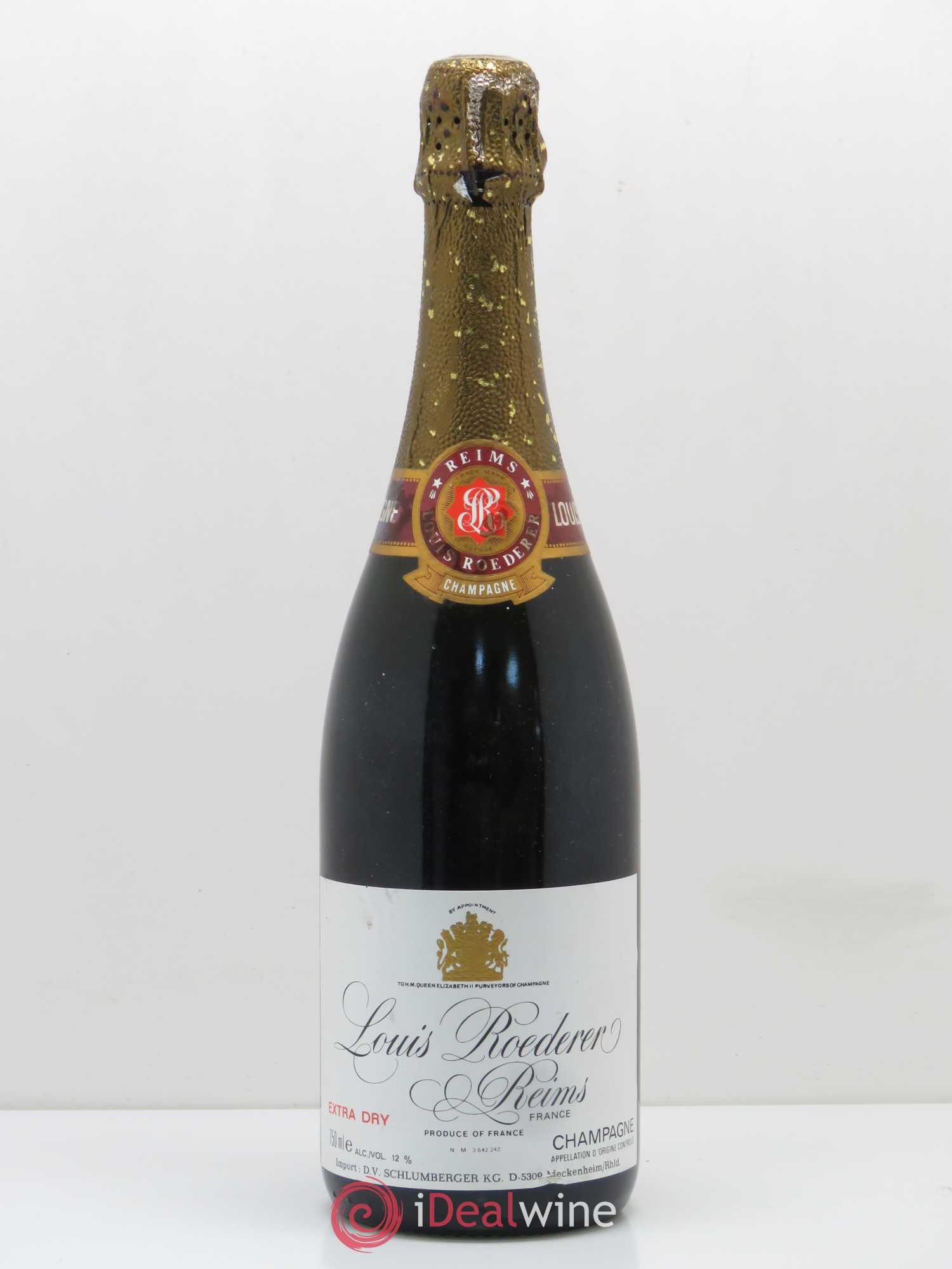 Champagne Louis Roederer Extra Dry - Lot de 1 bouteille - 0