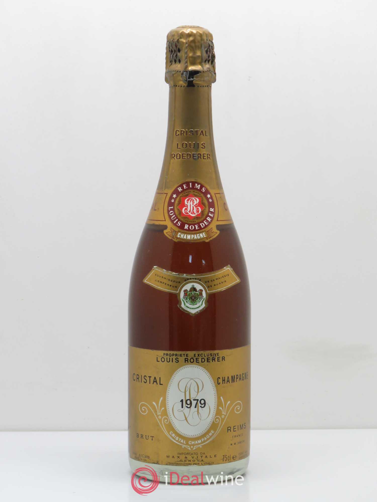 Cristal Louis Roederer 1979 - Lot de 1 bouteille - 0
