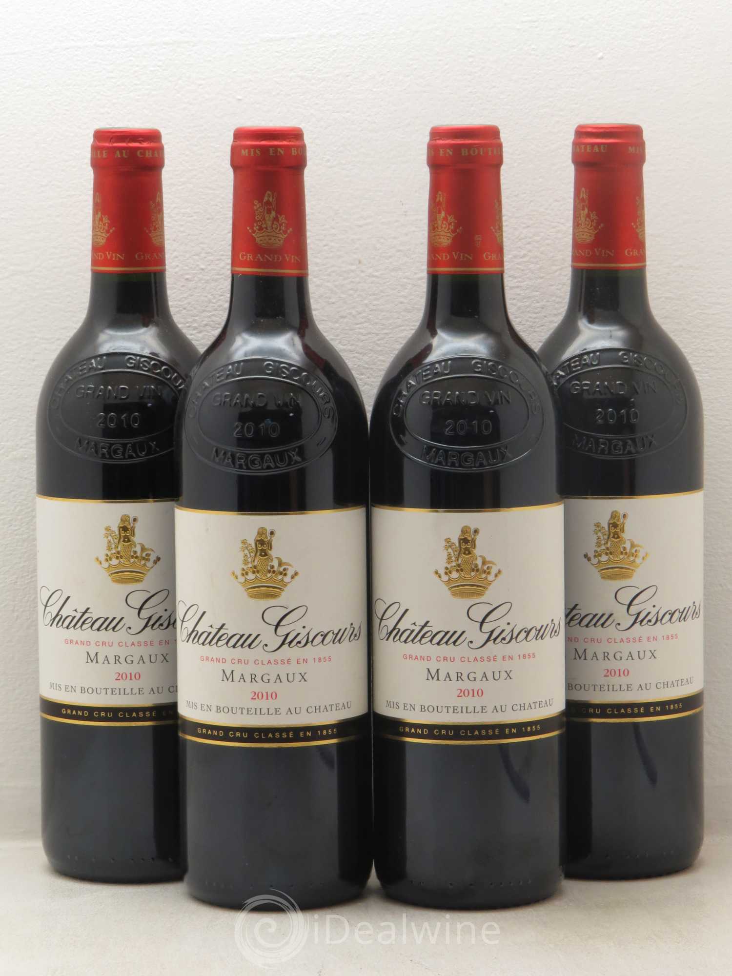Château Giscours 3ème Grand Cru Classé 2010 - Lot de 4 bouteilles - 0