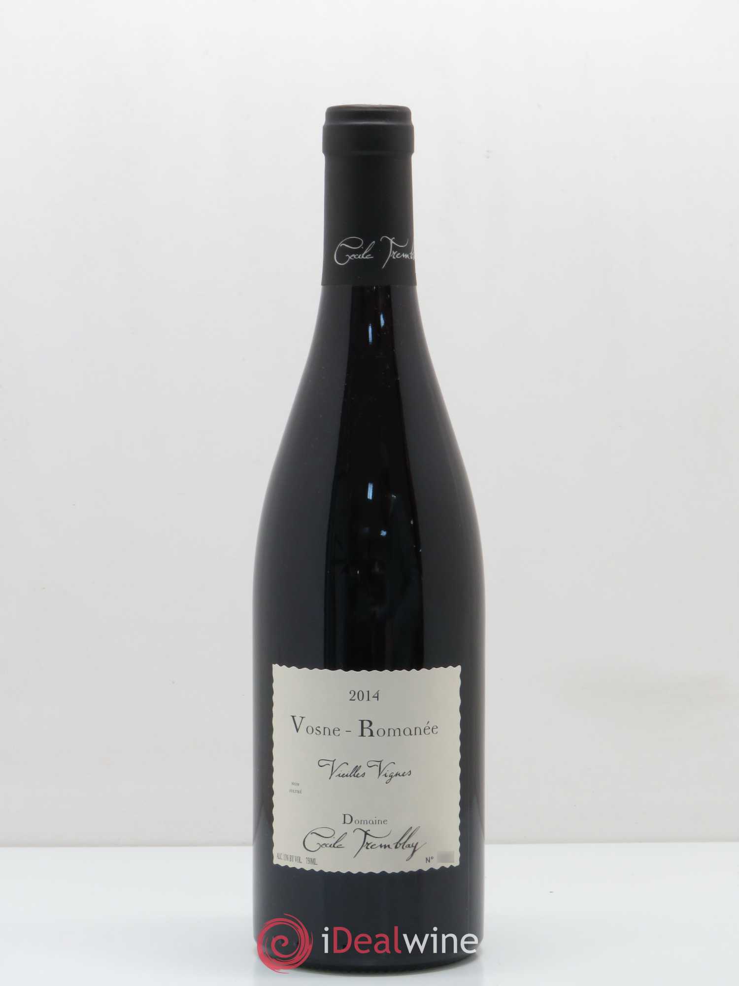 Vosne-Romanée Vieilles Vignes Cécile Tremblay 2014 - Lot de 1 bouteille - 0