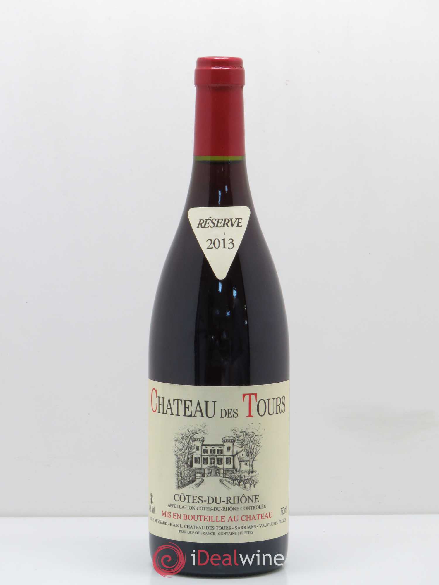 Côtes-du-Rhône Château des Tours Emmanuel Reynaud 2013 - Lot de 1 bouteille - 0