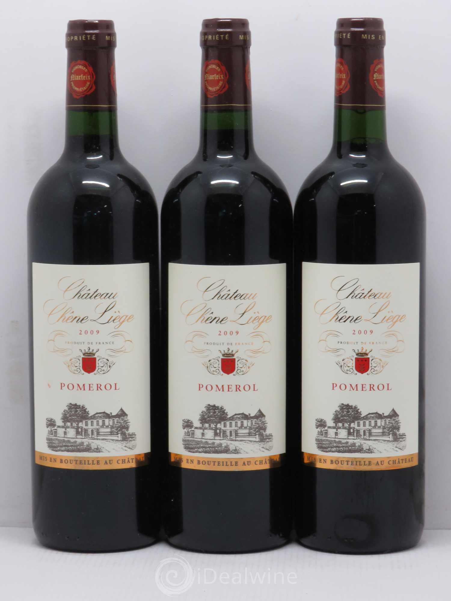 Pomerol château Chêne Liège 2009 - Posten von 12 Flaschen - 2