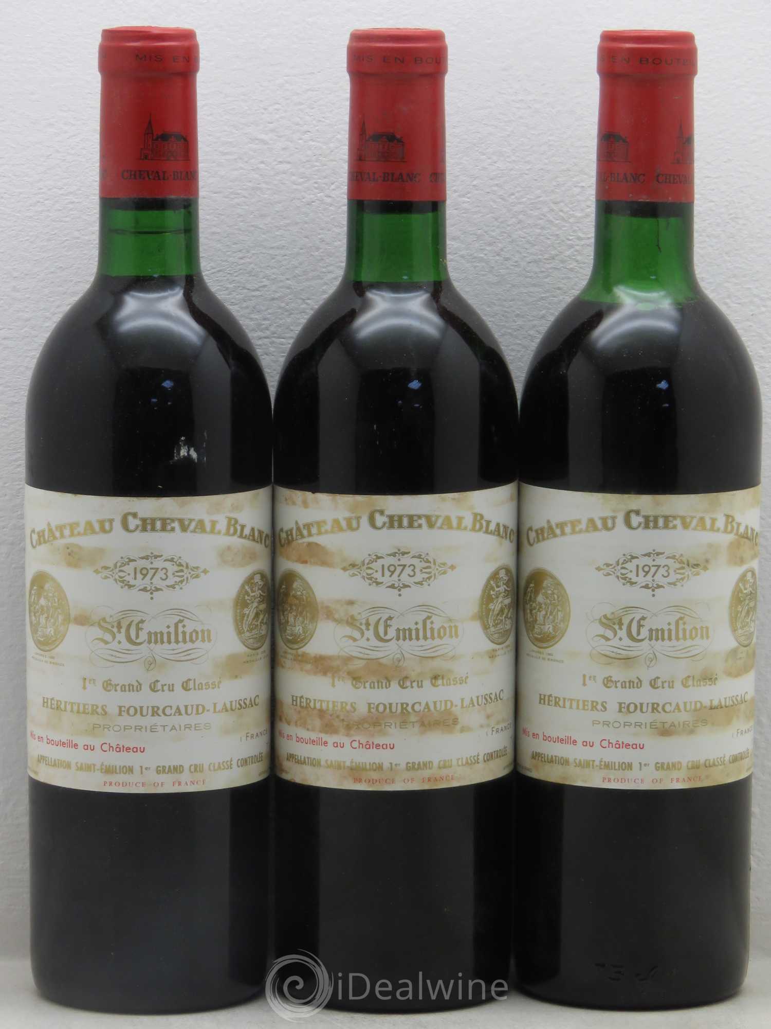Château Cheval Blanc 1er Grand Cru Classé A 1973 - Lot de 6 bouteilles - 2