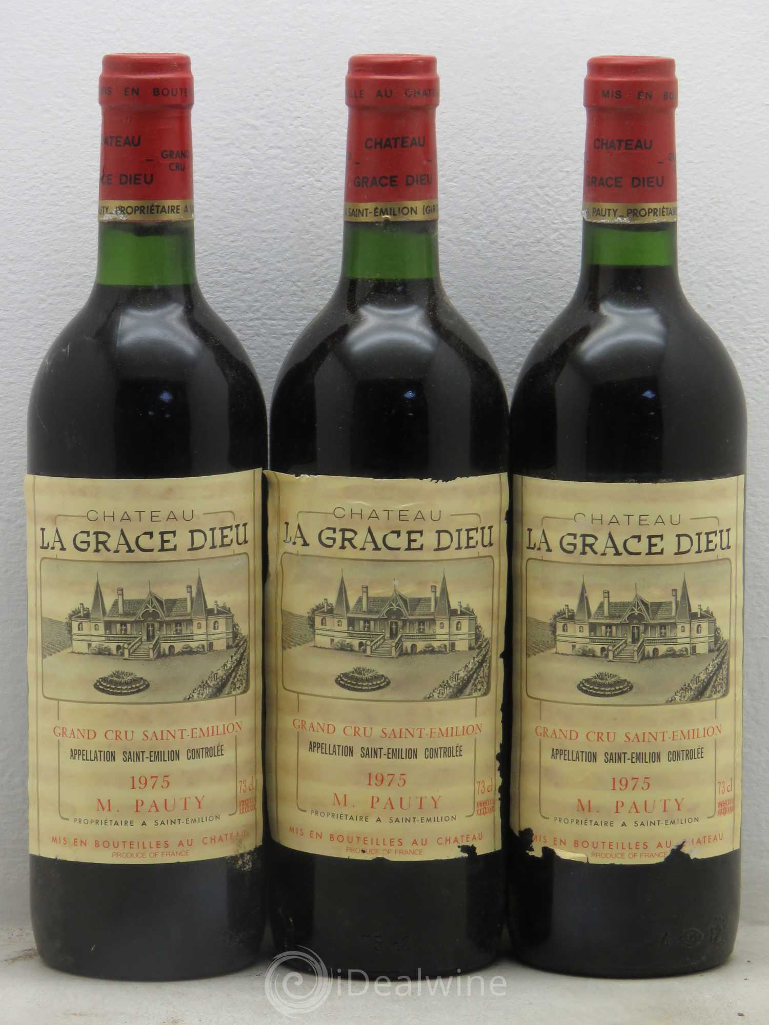Château la Grâce Dieu (sans prix de réserve) 1975 - Lot de 6 bouteilles - 2