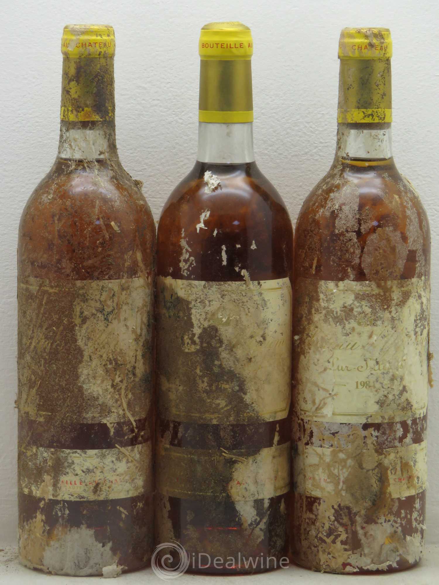 Château d' Yquem 1er Cru Classé Supérieur (senza prezzo di riserva) 1984 - Lotto di 3 bottiglie - 0
