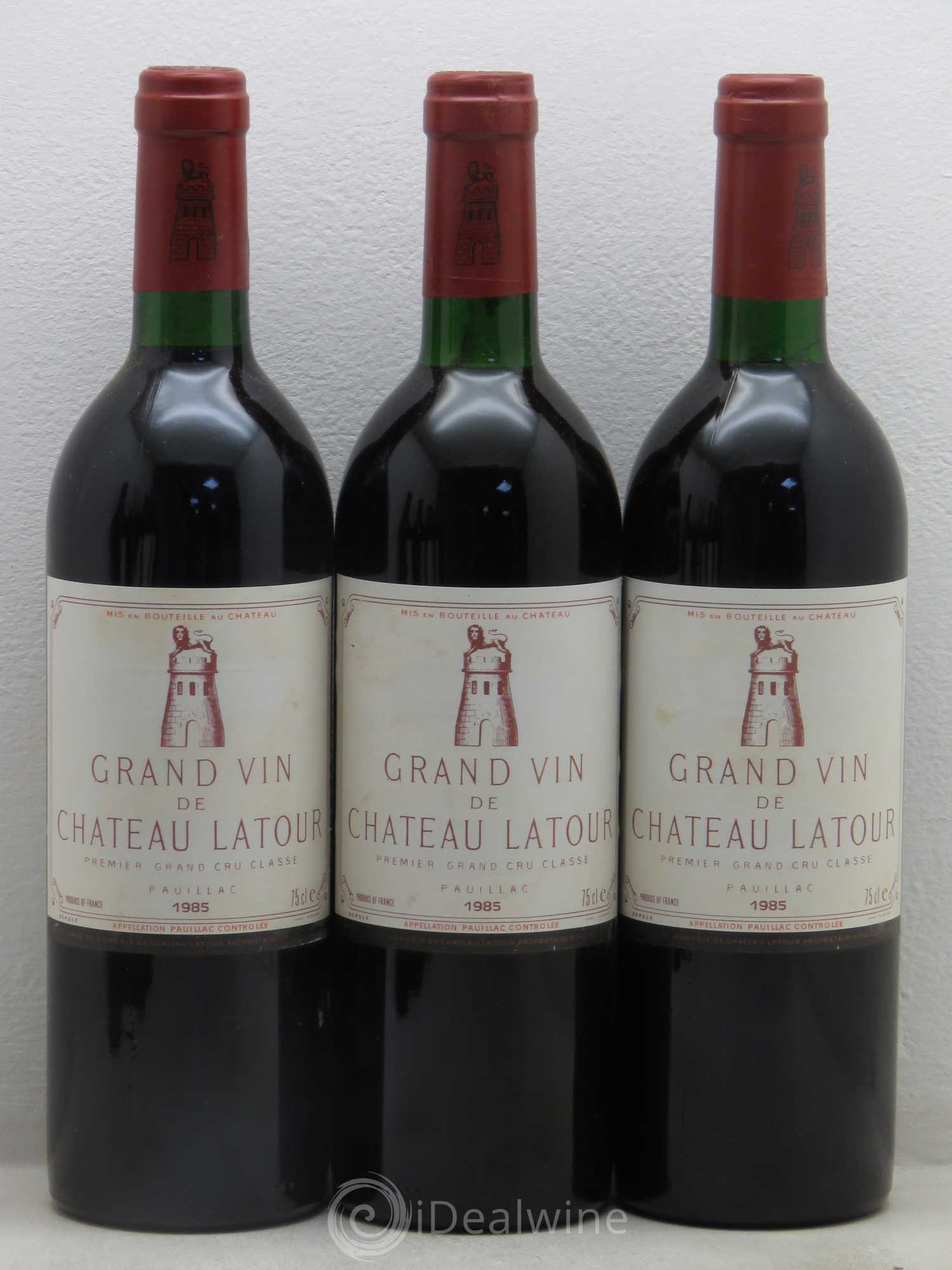 Château Latour 1er Grand Cru Classé 1985 - Lot de 12 bouteilles - 1