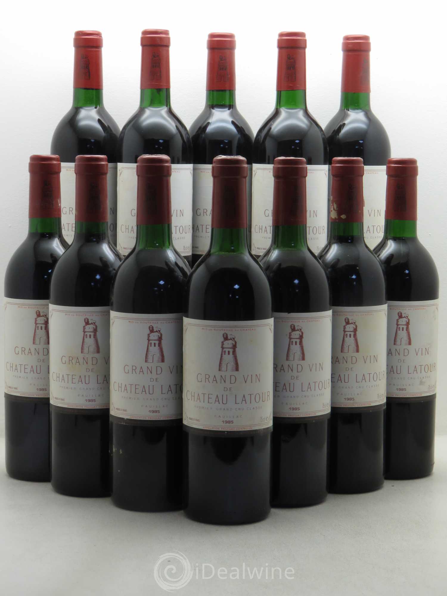 Château Latour 1er Grand Cru Classé 1985 - Lot de 12 bouteilles - 0