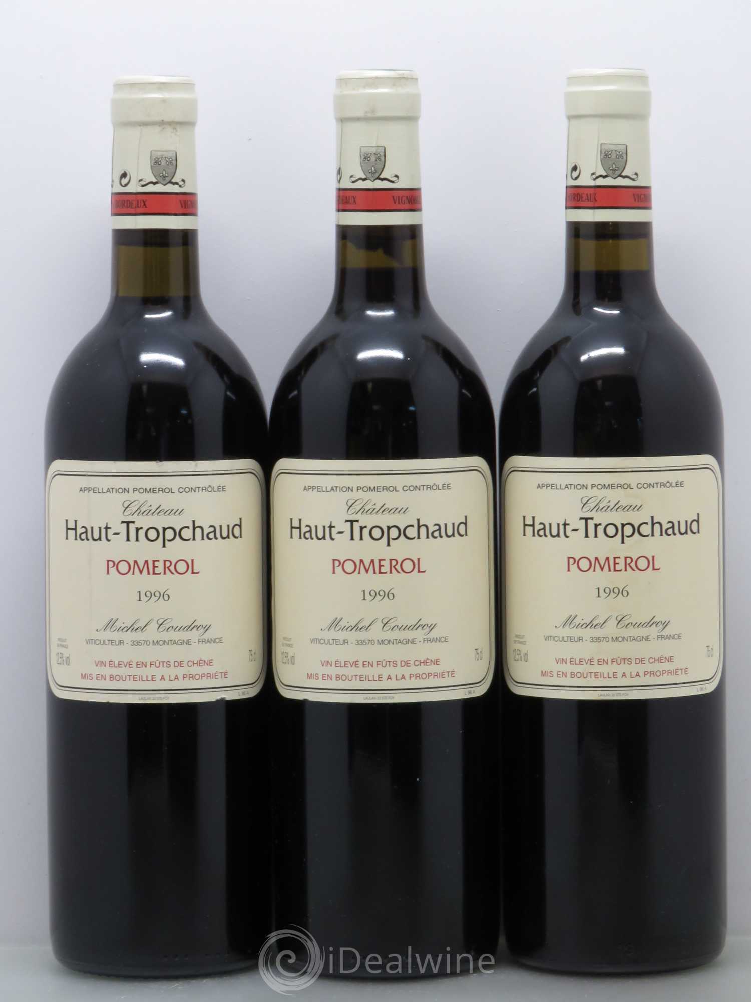 Château Haut Tropchaud 1996 - Lot de 6 bouteilles - 2