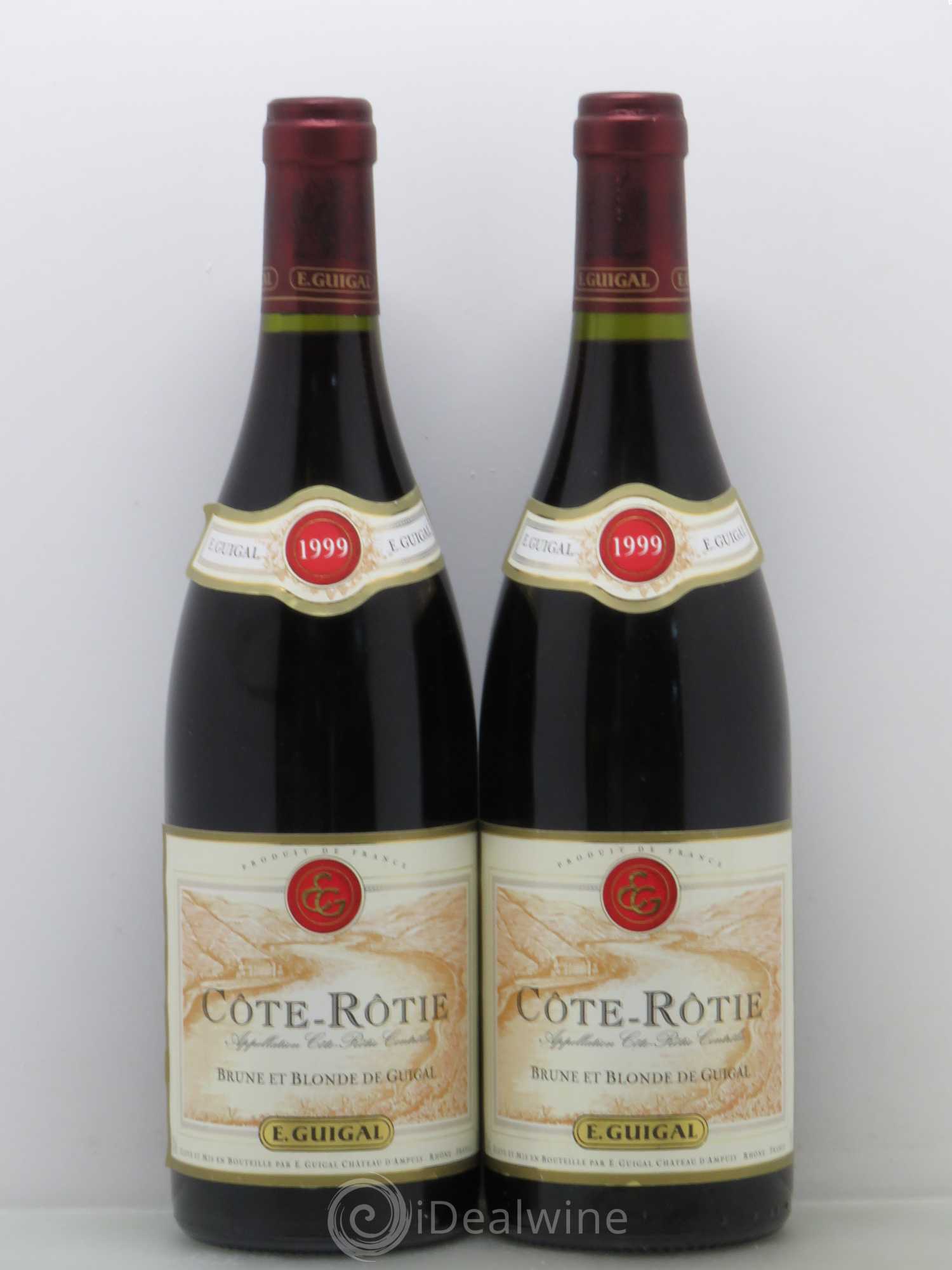 Côte-Rôtie Côtes Brune et Blonde Guigal 1999 - Lot de 2 bouteilles - 0