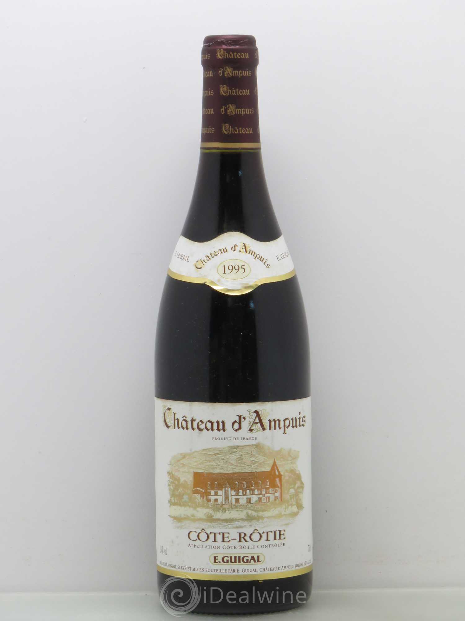 Côte-Rôtie Château d'Ampuis Guigal 1995 - Lot de 1 bouteille - 0