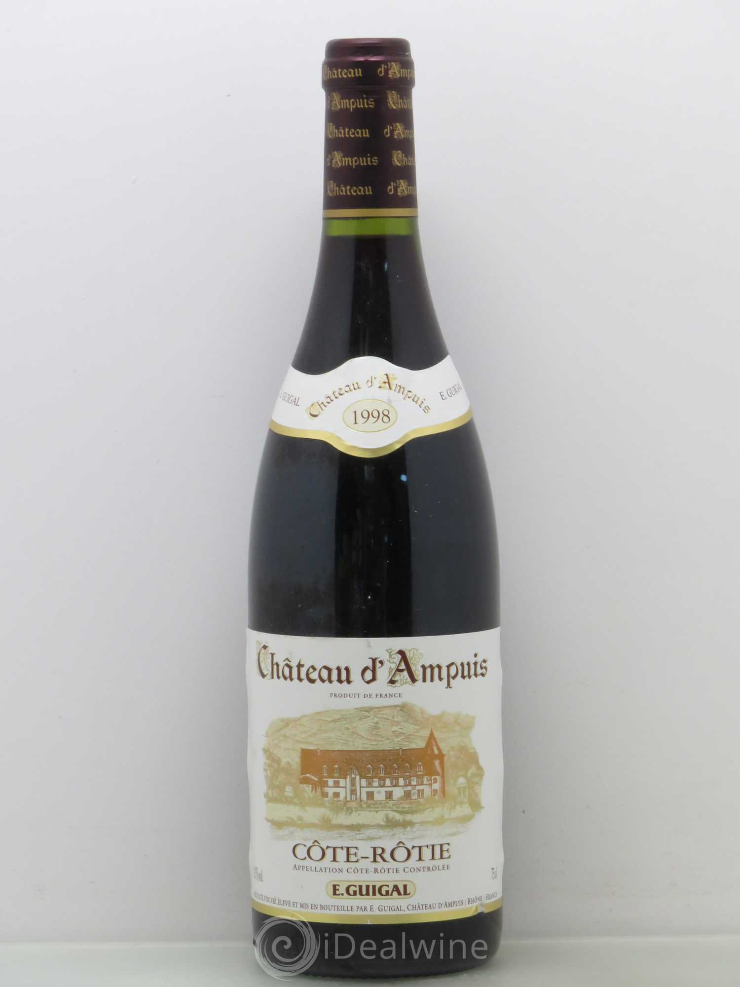 Côte-Rôtie Château d'Ampuis Guigal 1998 - Lot de 1 bouteille - 0