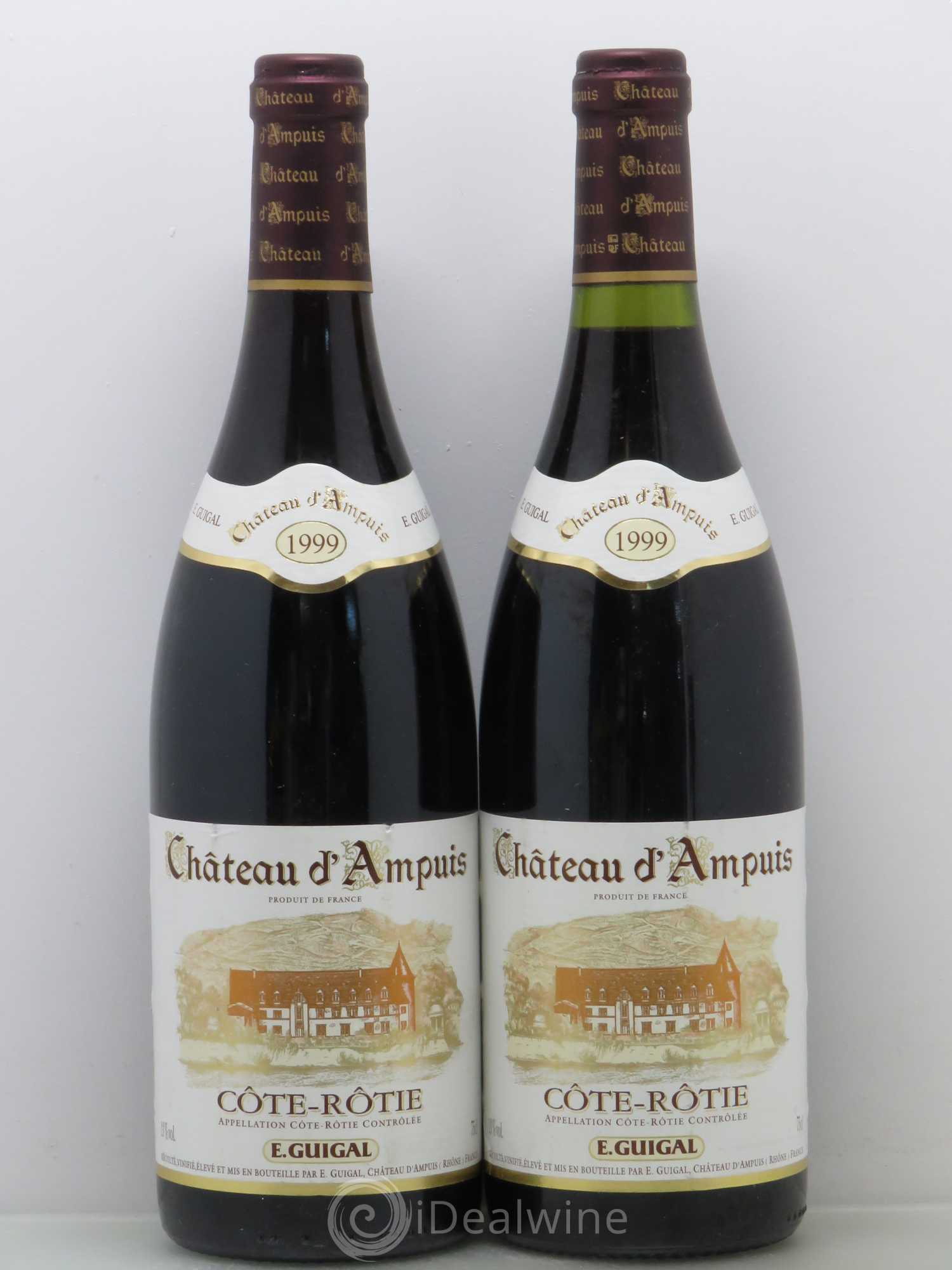 Côte-Rôtie Château d'Ampuis Guigal 1999 - Lot de 2 bouteilles - 0