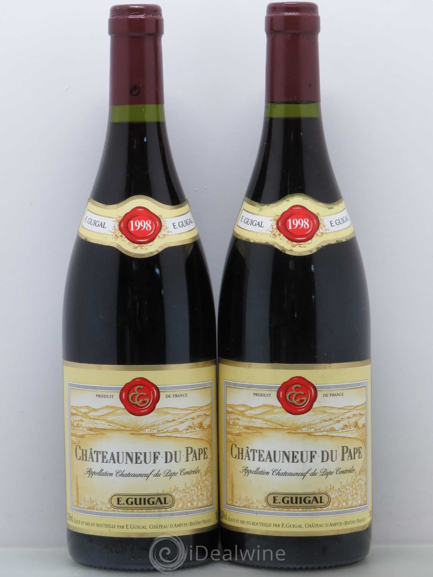 Châteauneuf-du-Pape Guigal 1998 - Lot de 5 bouteilles - 2