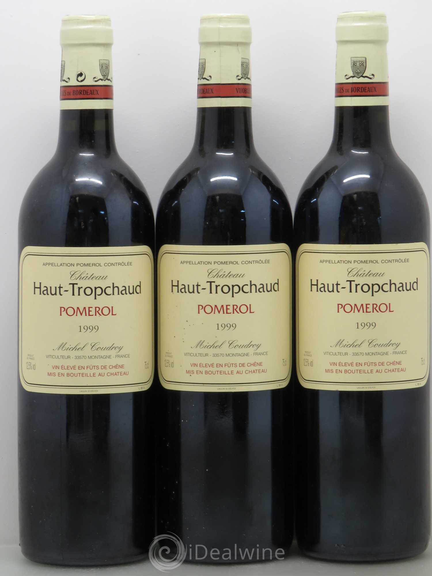 Château Haut Tropchaud 1999 - Lot de 6 bouteilles - 2