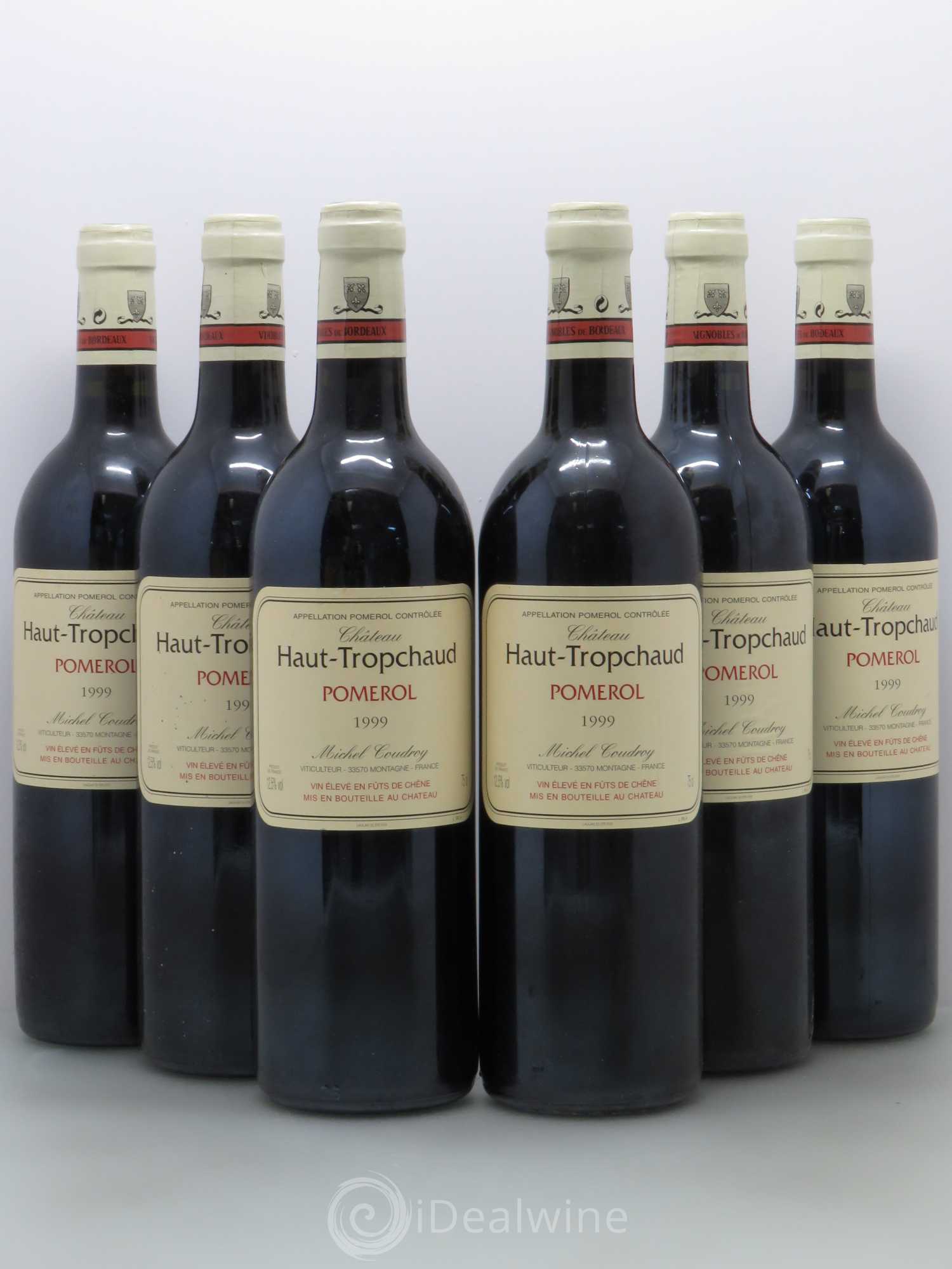 Château Haut Tropchaud 1999 - Lot de 6 bouteilles - 0