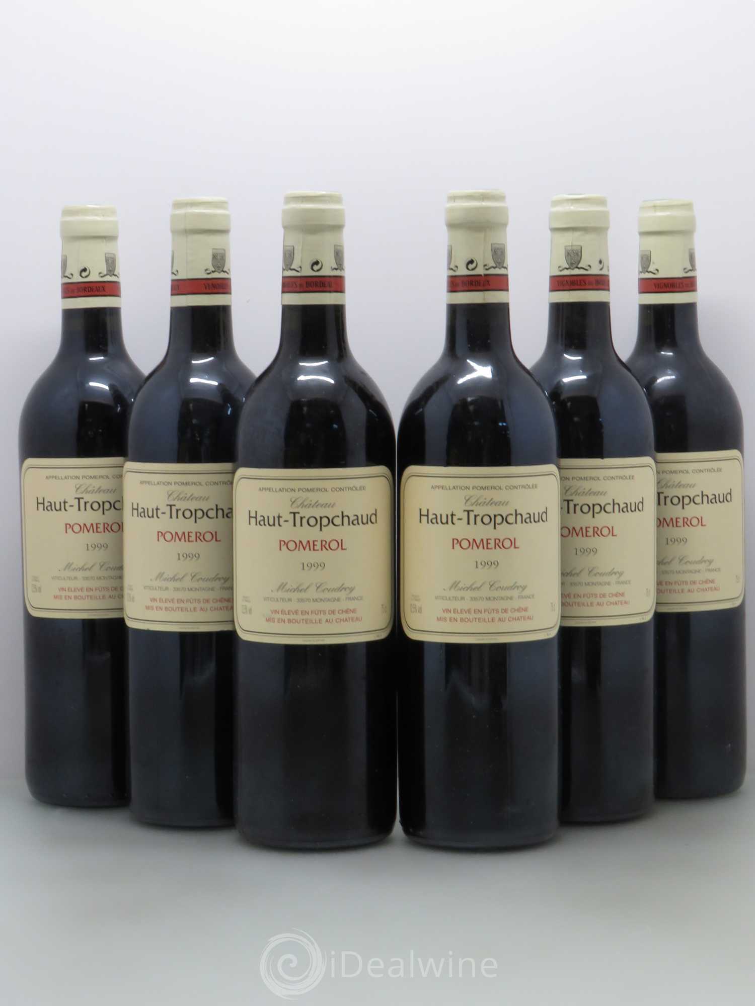 Château Haut Tropchaud 1999 - Lot de 6 bouteilles - 0