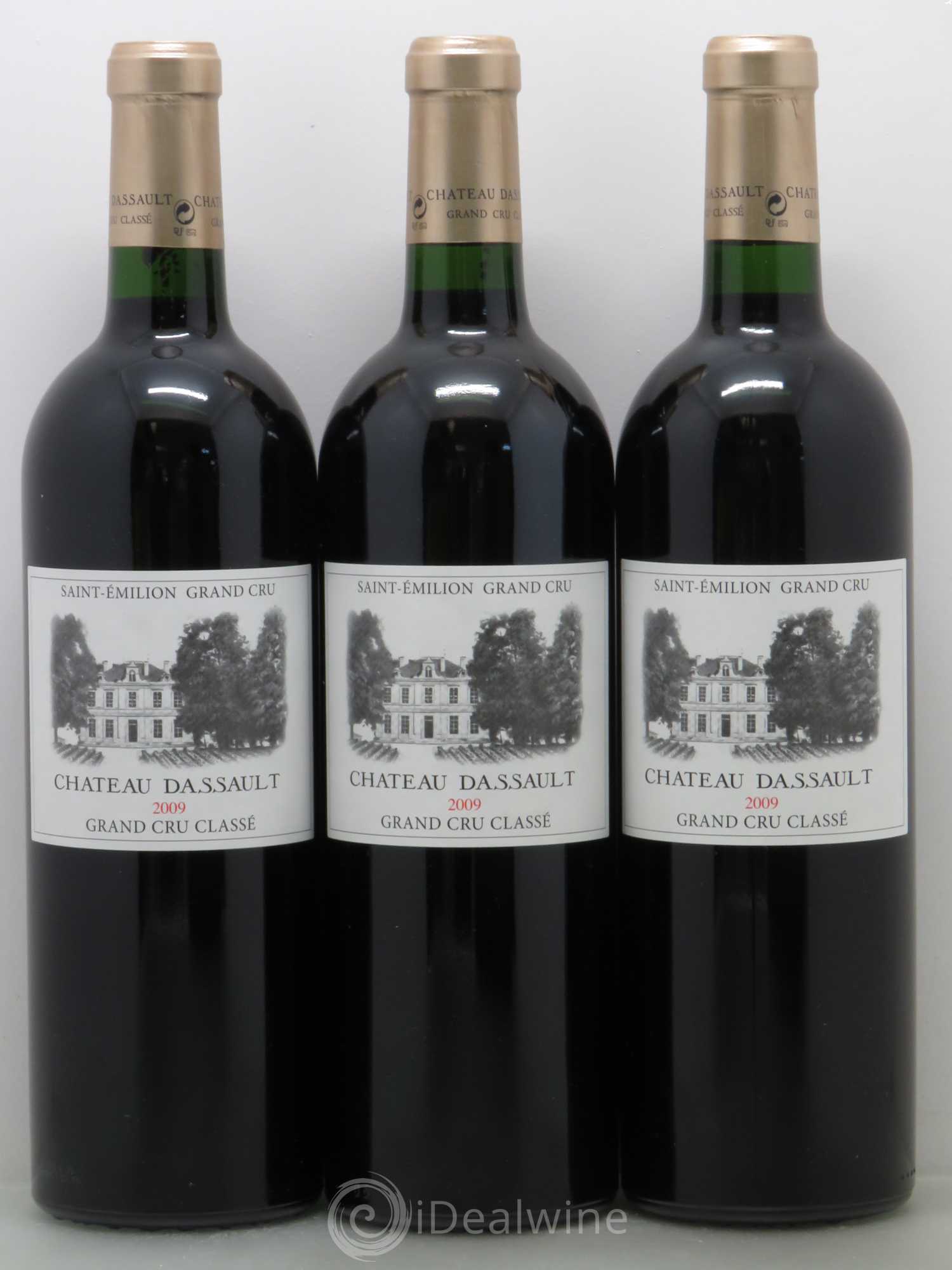 Château Dassault Grand Cru Classé 2009 - Lot de 3 bouteilles - 0
