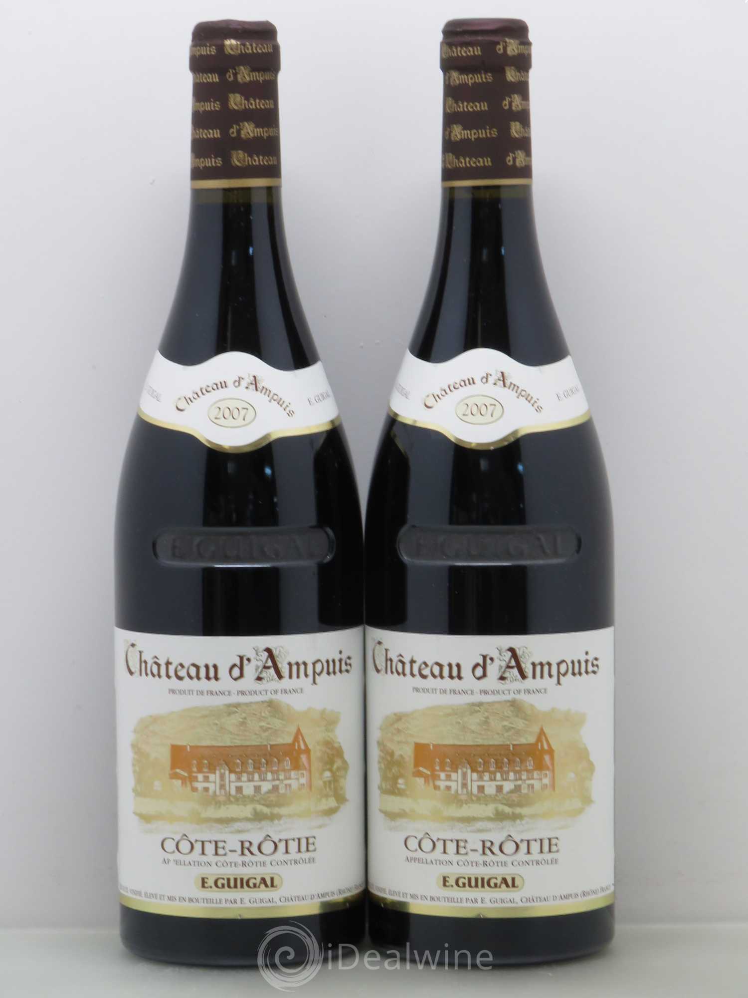 Côte-Rôtie Château d'Ampuis Guigal 2007 - Lot de 2 bouteilles - 0