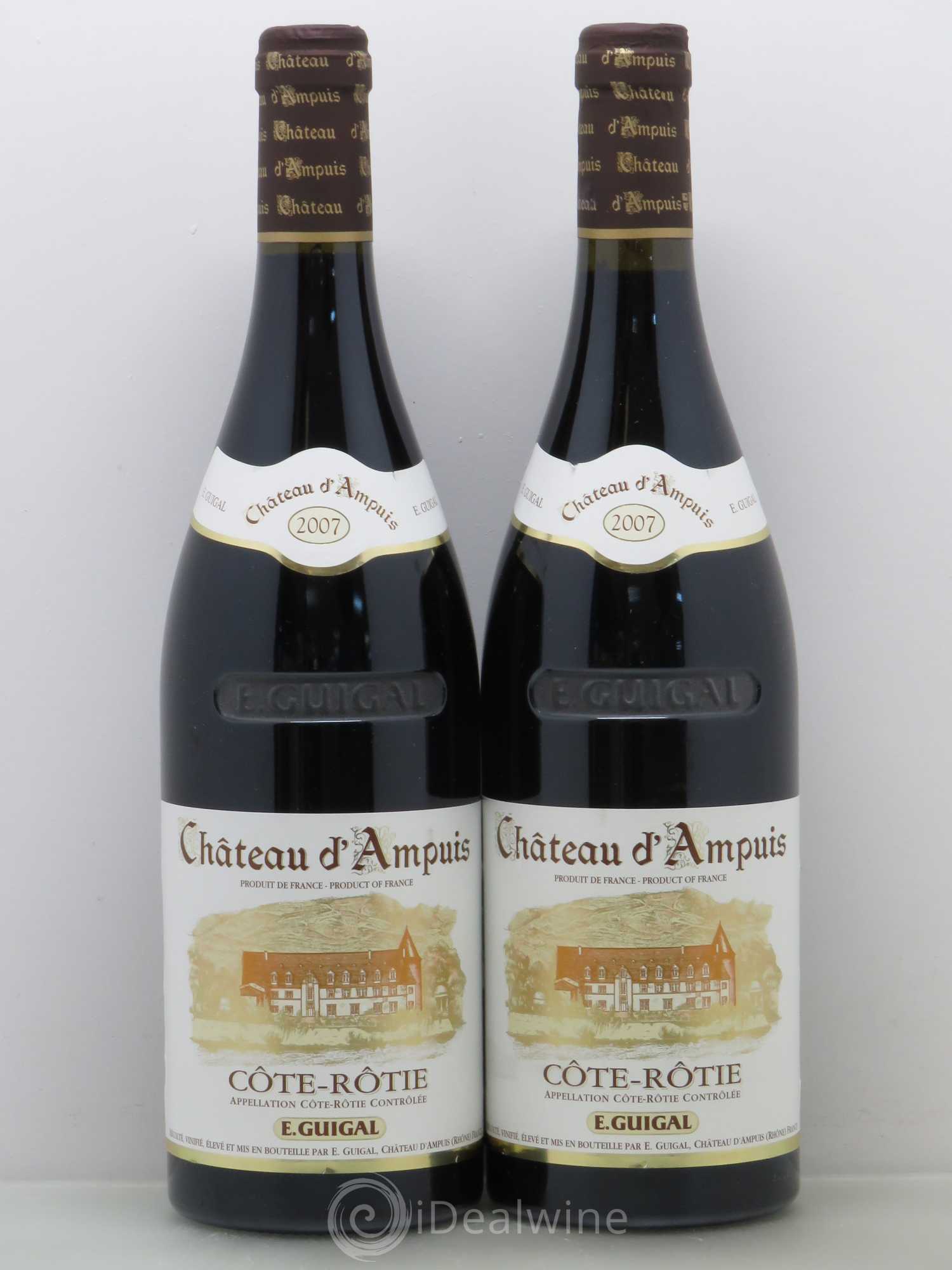 Côte-Rôtie Château d'Ampuis Guigal 2007 - Lot de 2 bouteilles - 0