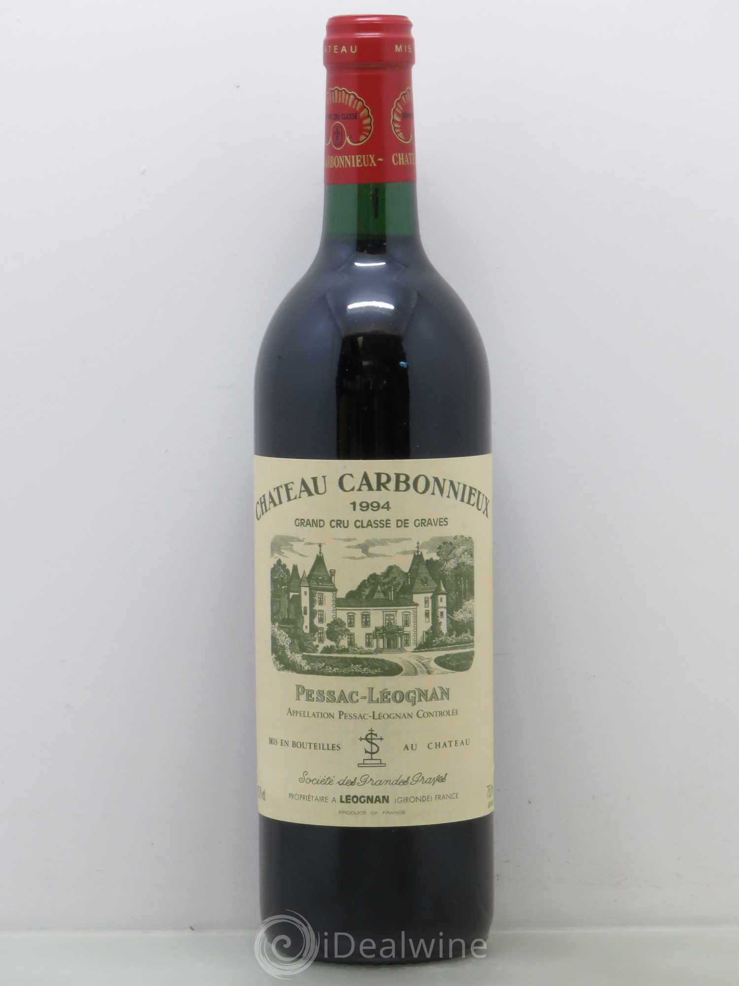 Château Carbonnieux Cru Classé de Graves 1994 - Lot de 1 bouteille - 0
