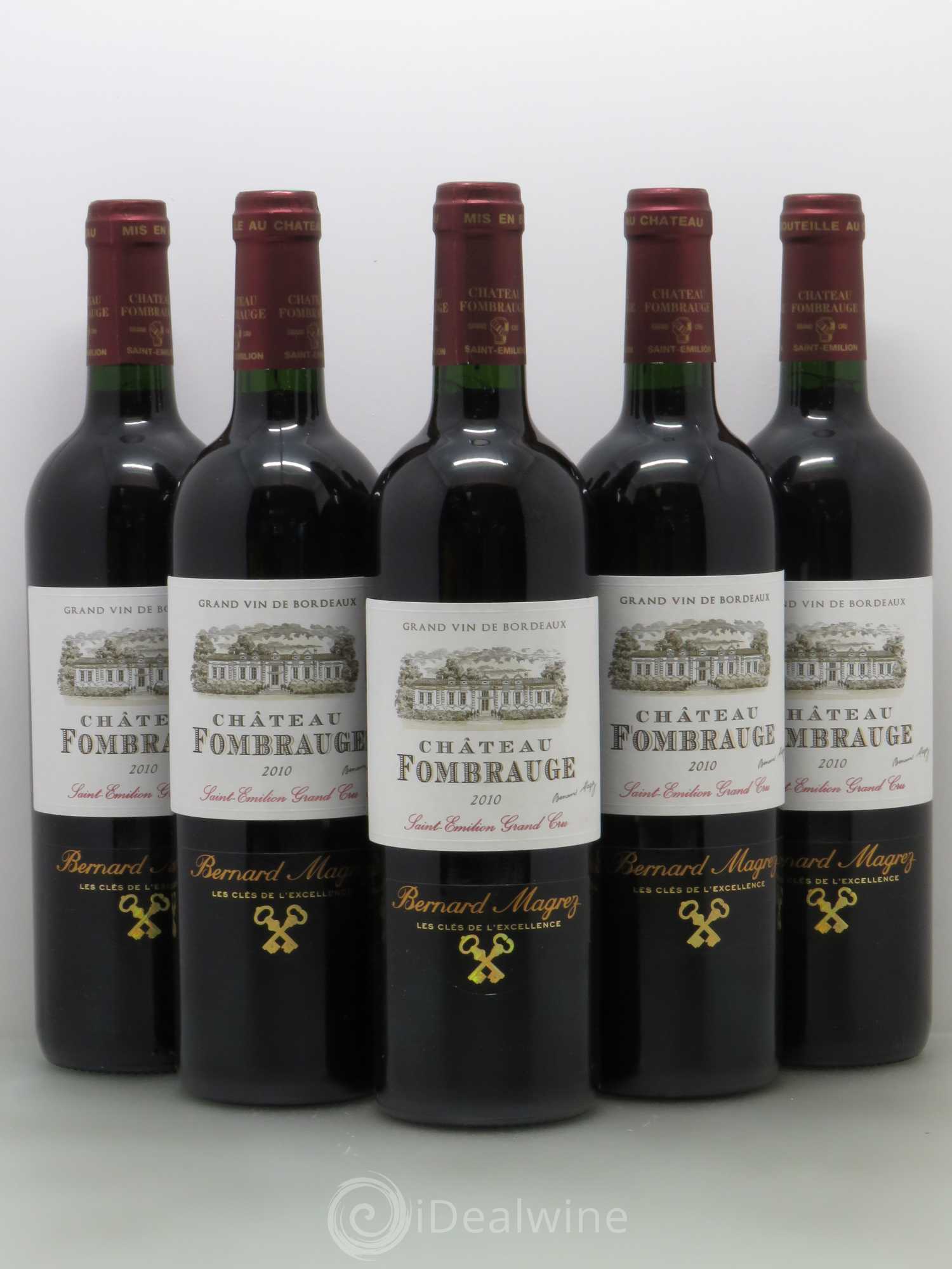 Château Fombrauge Grand Cru Classé 2010 - Lot de 5 bouteilles - 0