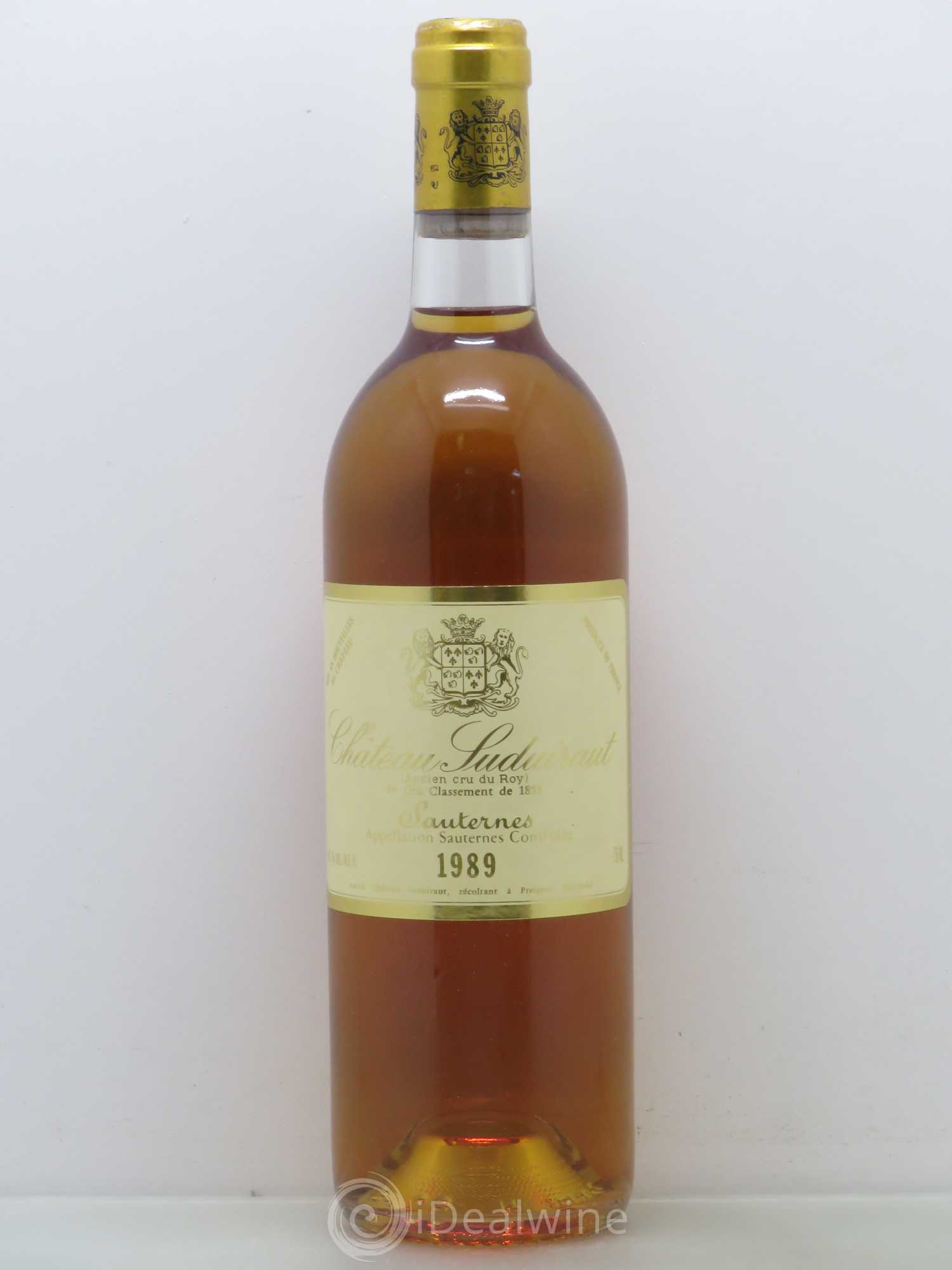 Château Suduiraut 1er Grand Cru Classé 1989 - Lotto di 1 bottiglia - 0
