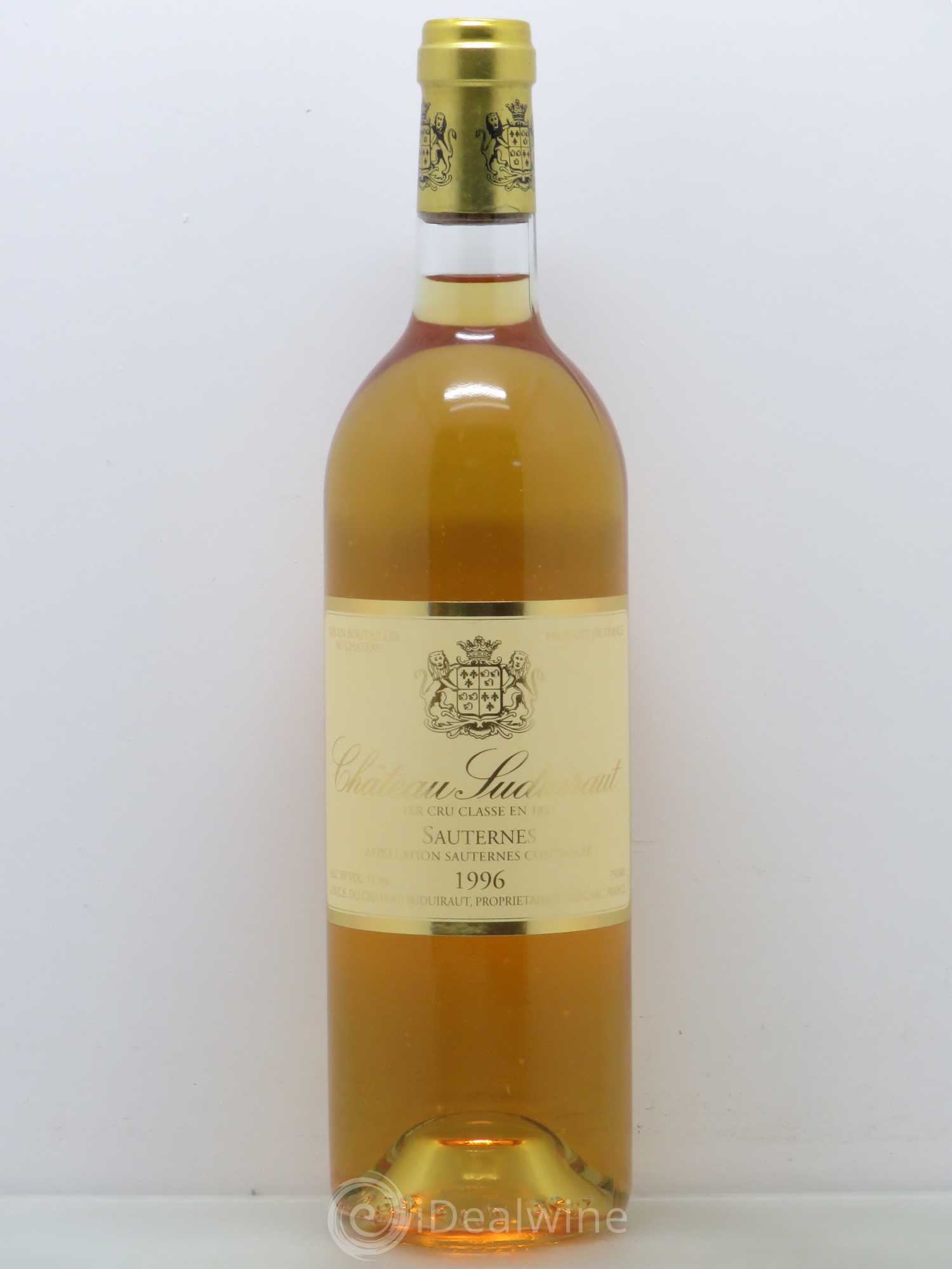 Château Suduiraut 1er Grand Cru Classé 1996 - Lotto di 1 bottiglia - 0