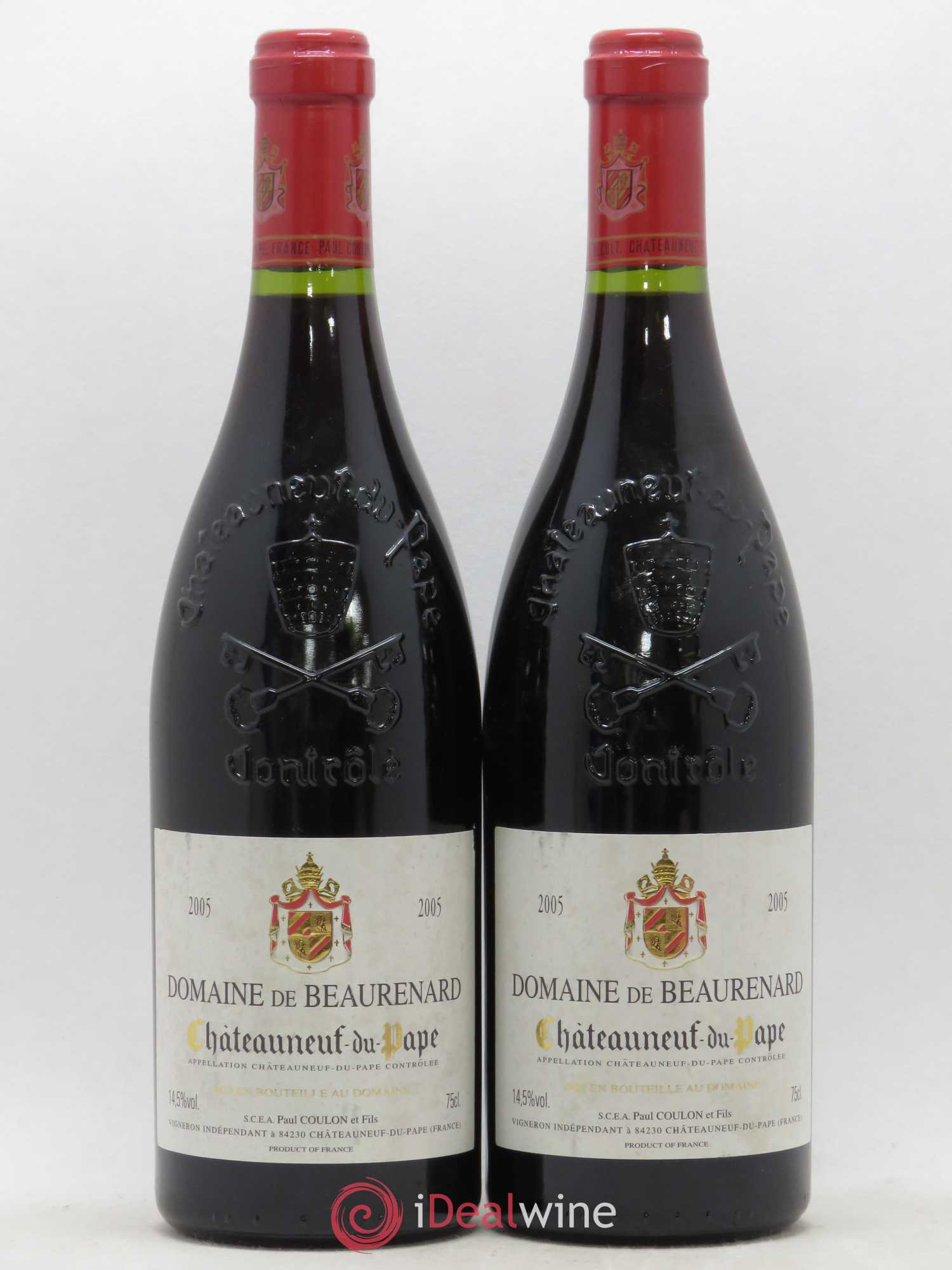 Châteauneuf-du-Pape Beaurenard (Domaine de) 2005 - Lot de 2 bouteilles - 0