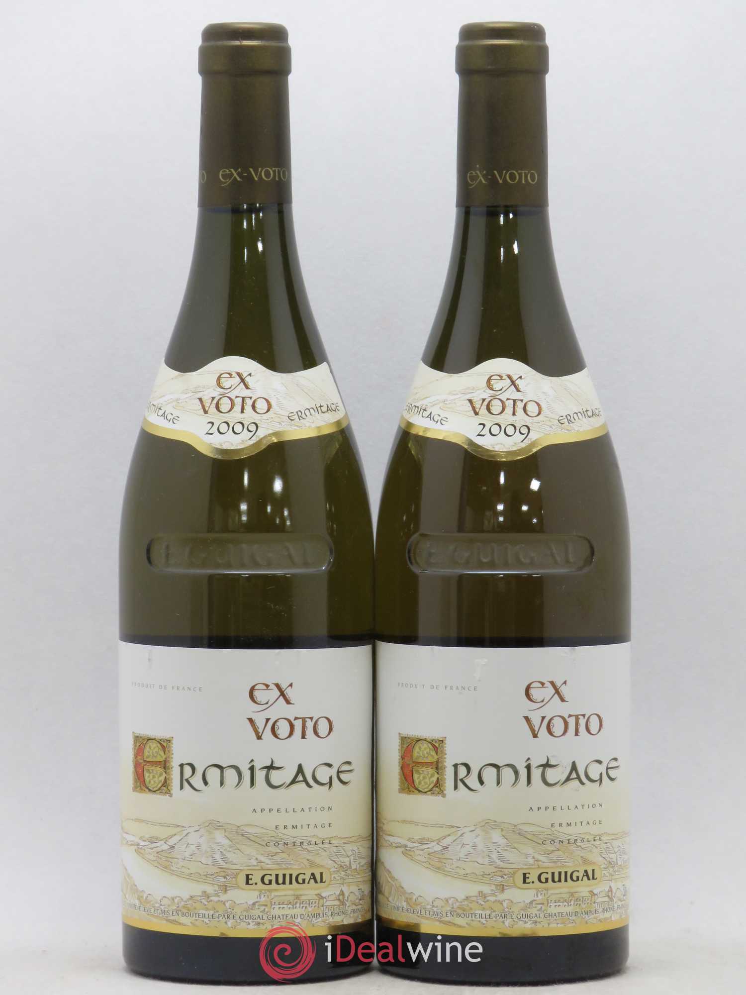 Ermitage Ex Voto Guigal 2009 - Lot de 2 bouteilles - 0