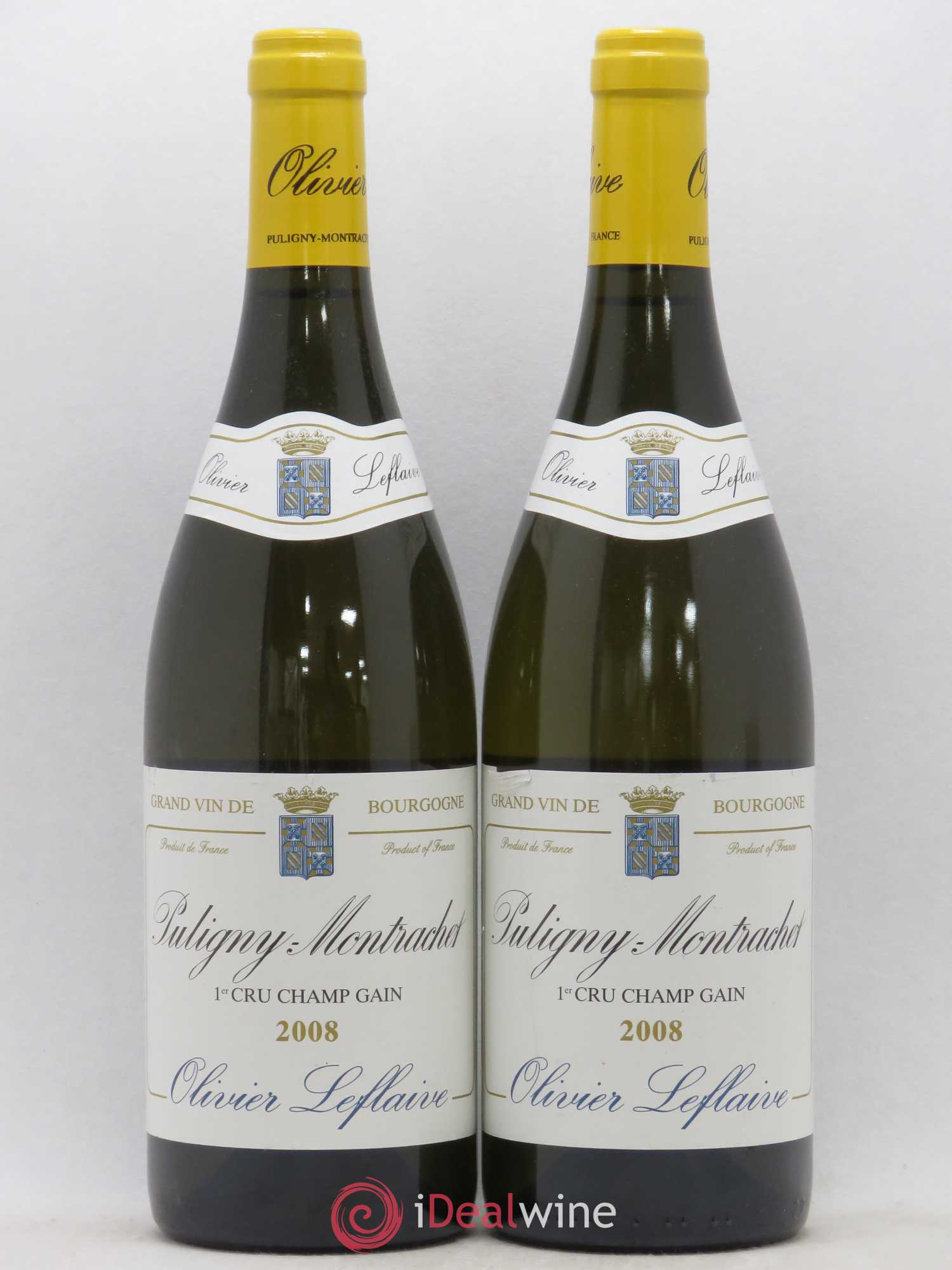 Puligny-Montrachet 1er Cru Olivier Leflaive 2008 - Lot de 2 bouteilles - 0