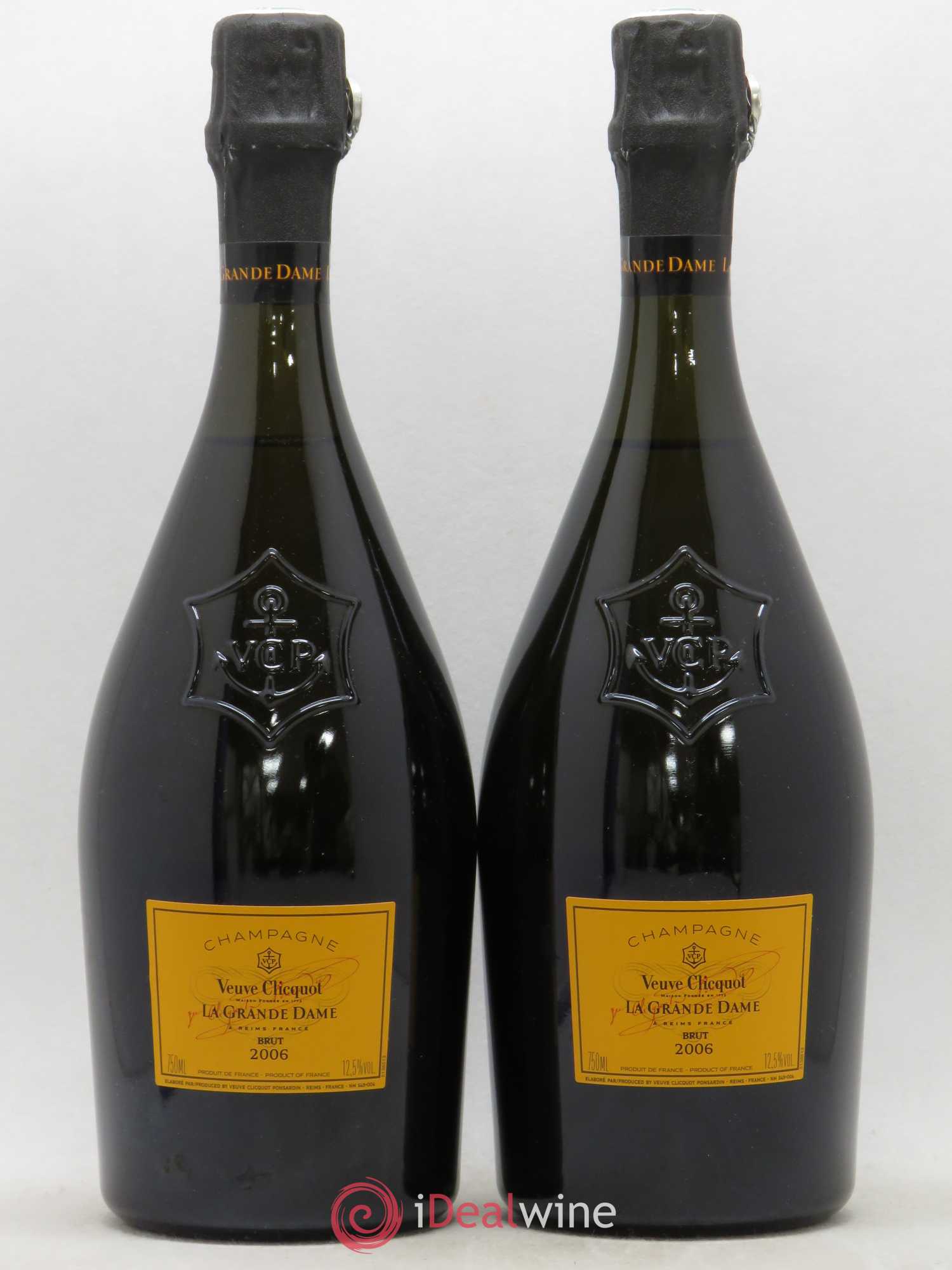 La Grande Dame Veuve Clicquot 2006 - Lot of 2 bottles - 0