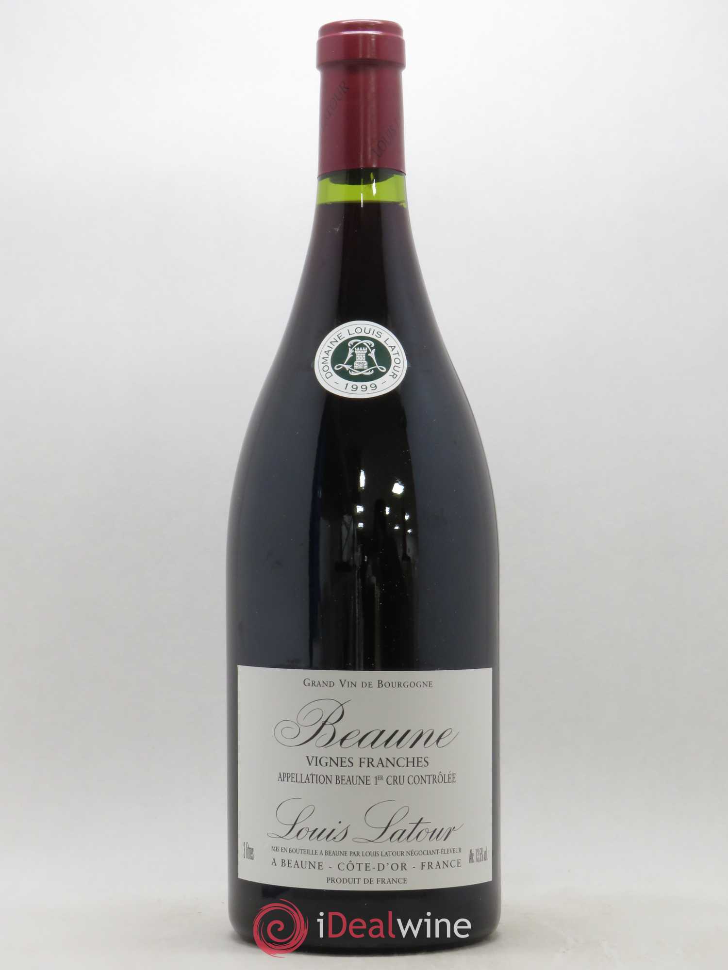 Beaune 1er Cru Vignes Franches Louis Latour 1999 - Lot de 1 double magnum - 0
