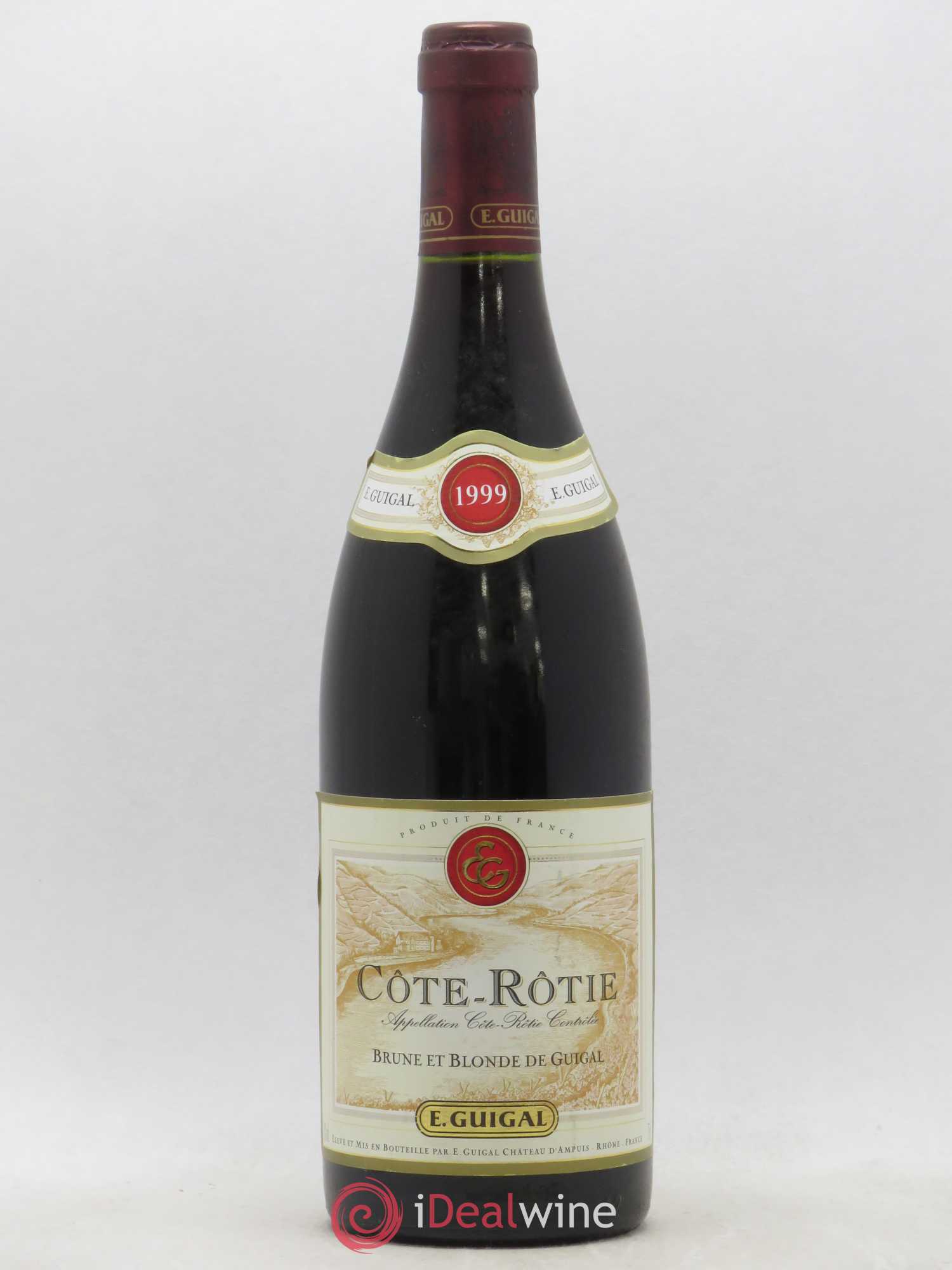 Côte-Rôtie Côtes Brune et Blonde Guigal 1999 - Lot de 1 bouteille - 0