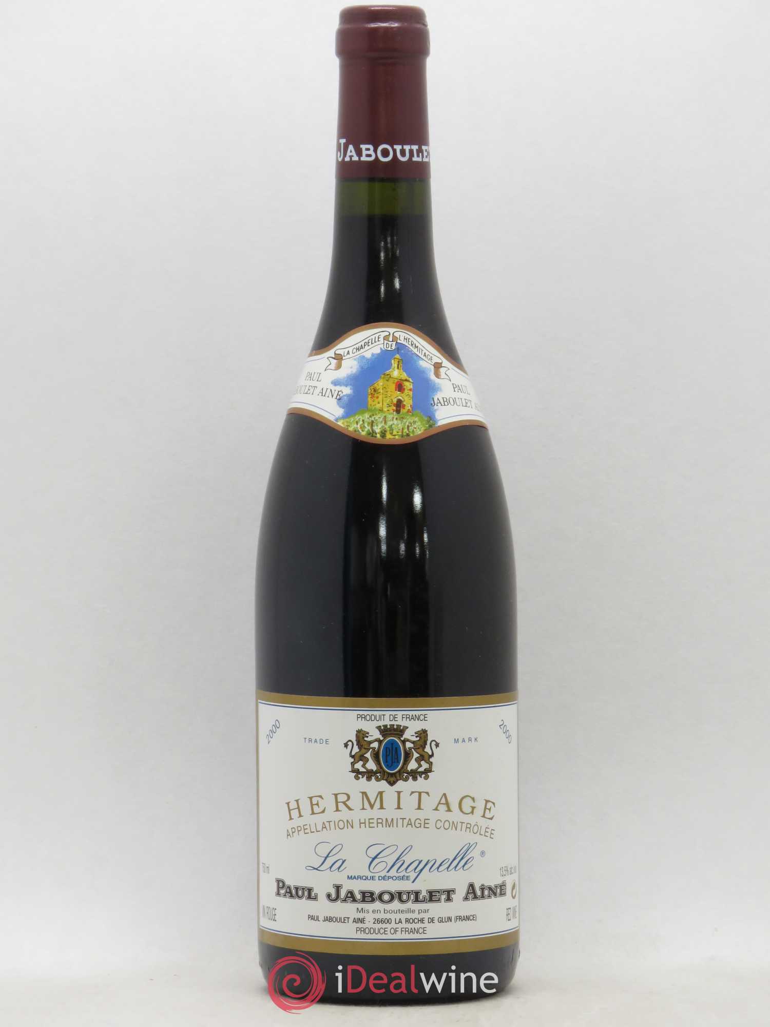Hermitage La Chapelle Paul Jaboulet Ainé 2000 - Lot de 1 bouteille - 0