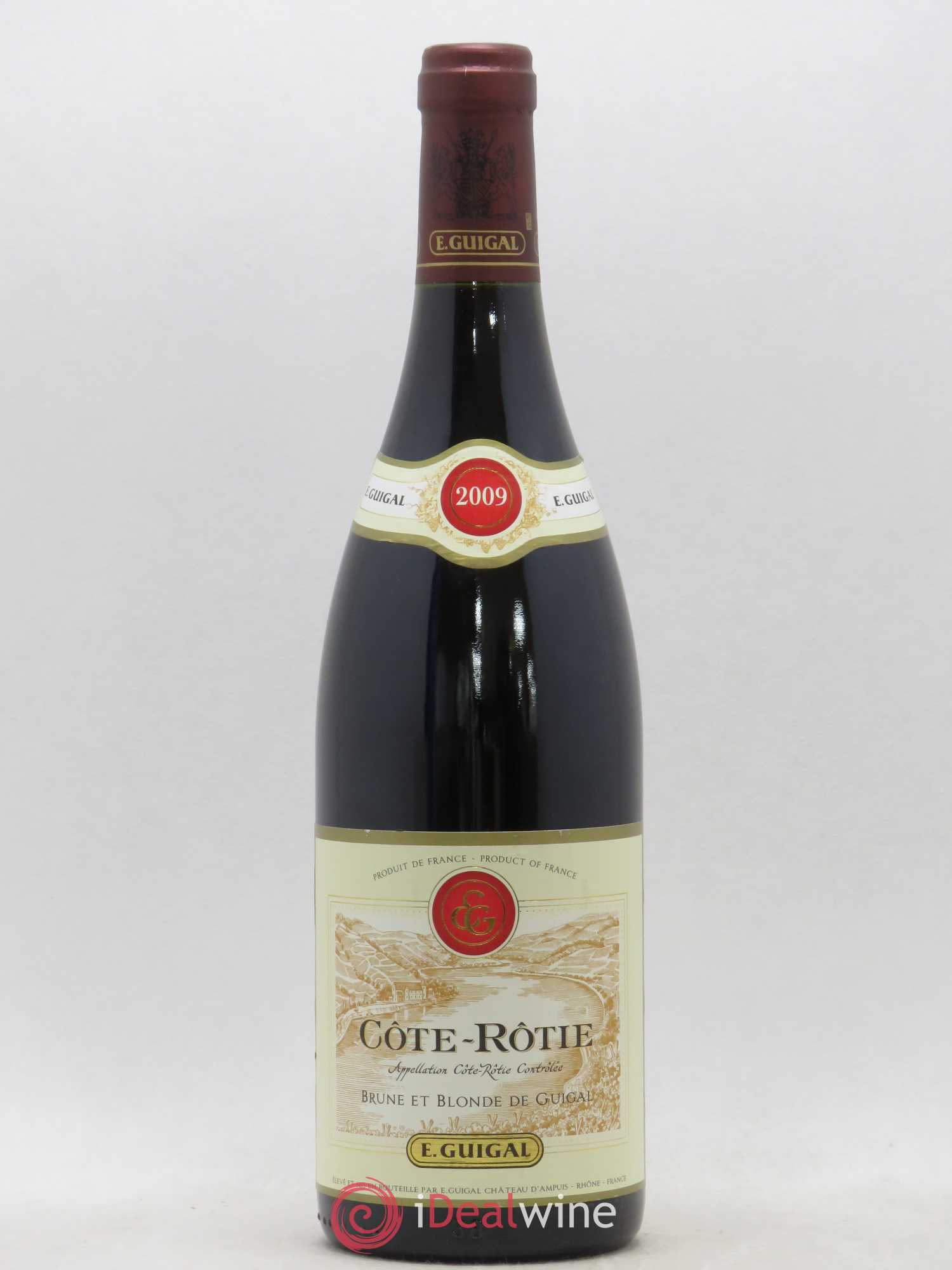 Côte-Rôtie Côtes Brune et Blonde Guigal 2009 - Lot de 1 bouteille - 0