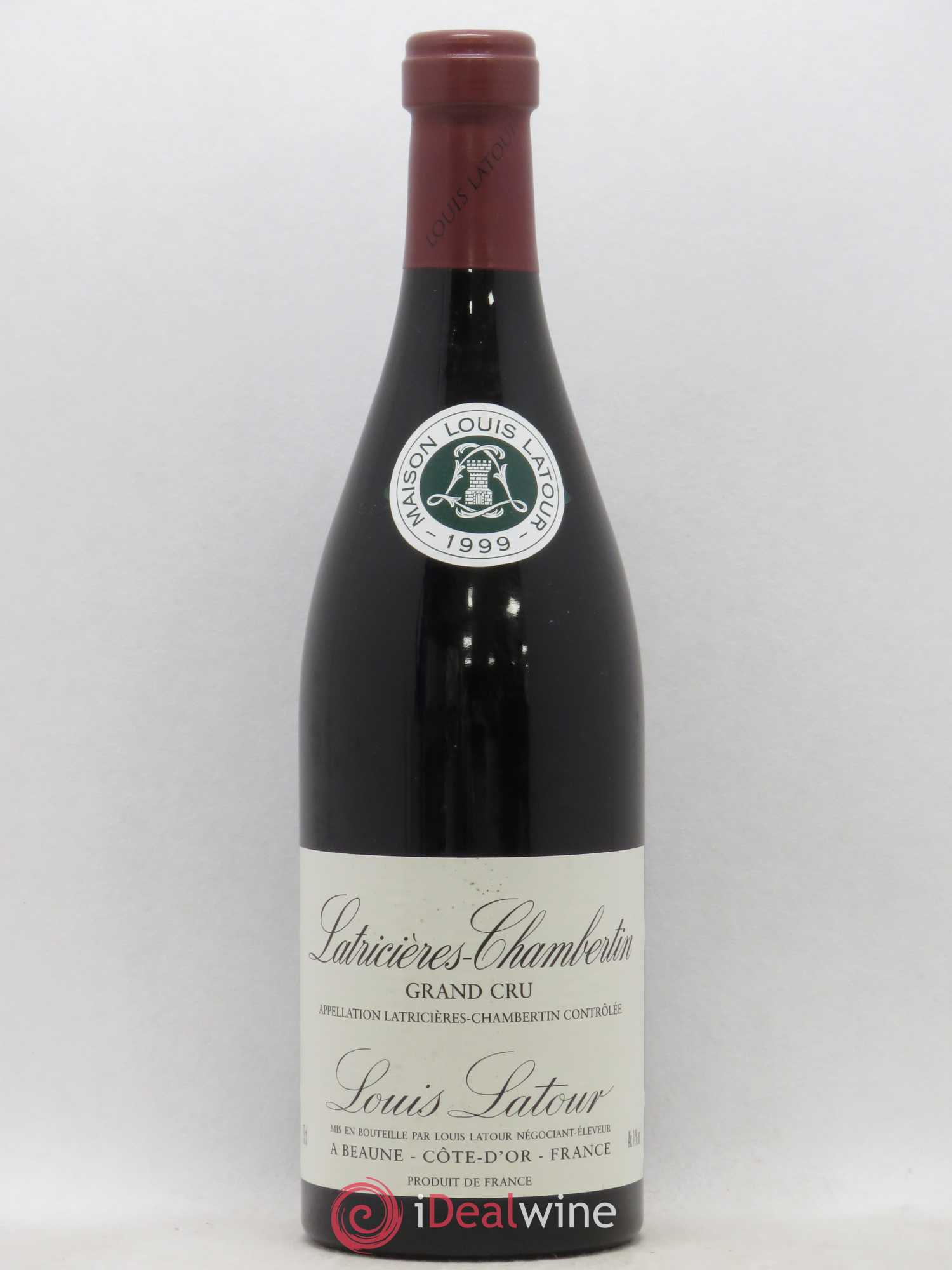 Latricières-Chambertin Grand Cru Louis Latour 1999 - Lot de 1 bouteille - 0