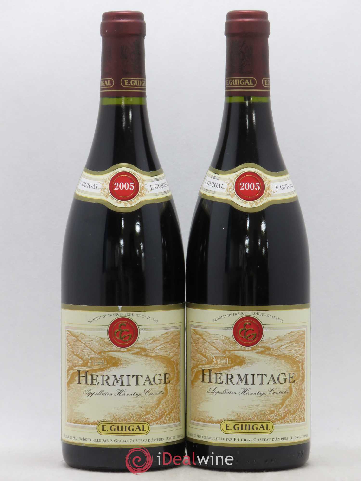 Hermitage Guigal 2005 - Lot de 2 bouteilles - 0