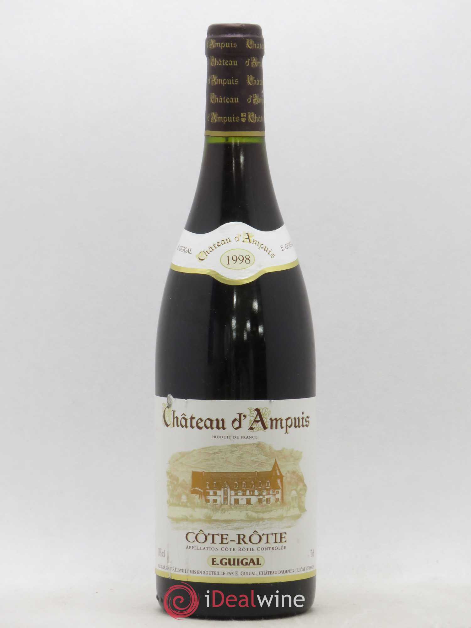 Côte-Rôtie Château d'Ampuis Guigal 1998 - Lot de 1 bouteille - 0
