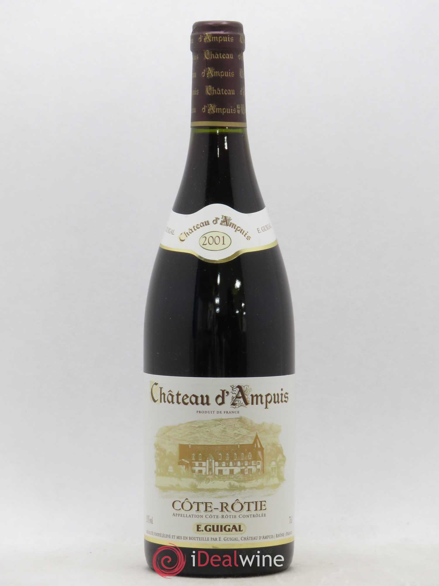 Côte-Rôtie Château d'Ampuis Guigal 2001 - Lot de 1 bouteille - 0