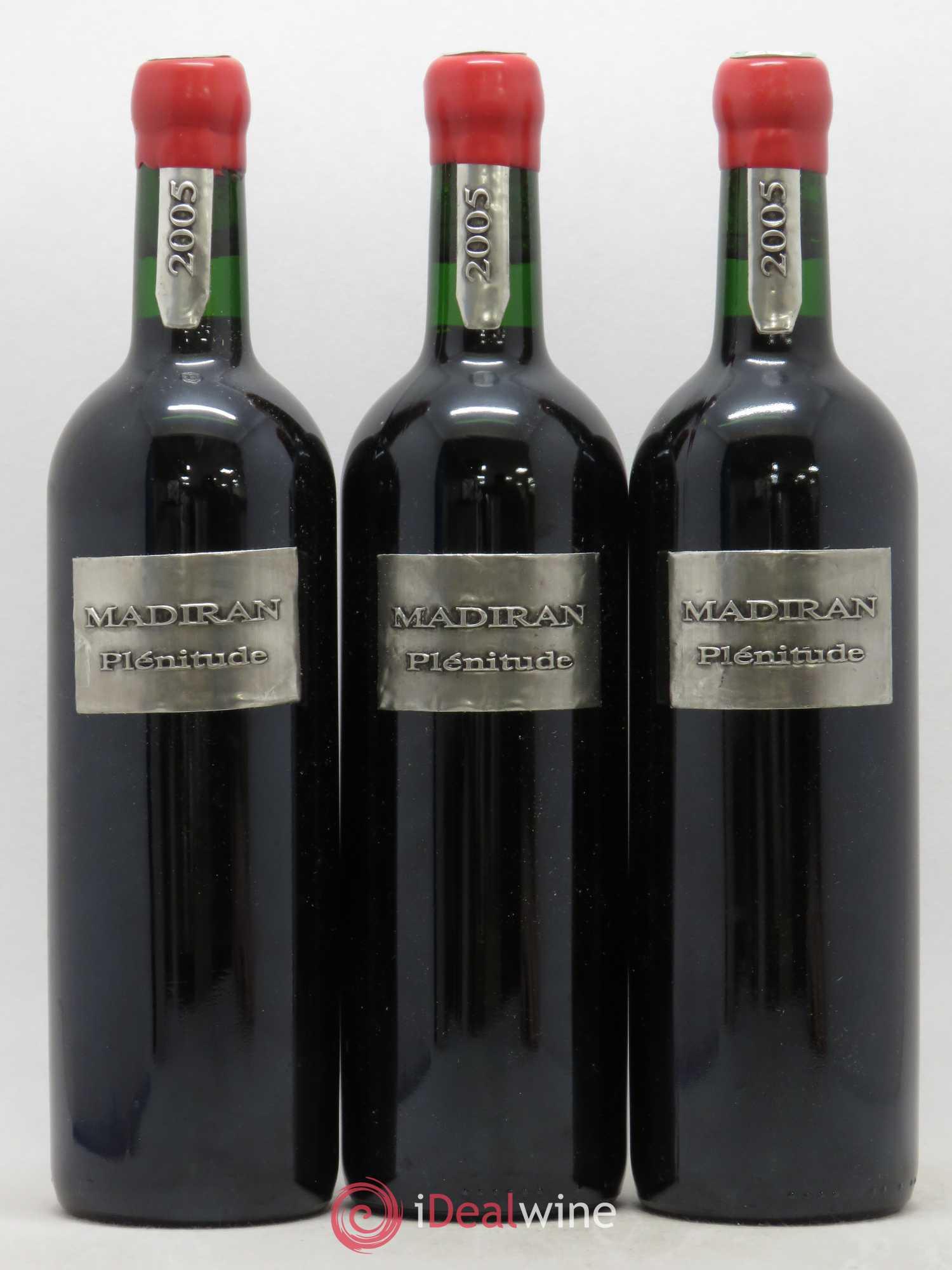 Madiran Plénitude Producteurs Plaimont (sans prix de réserve) 2005 - Posten von 3 Flaschen - 0