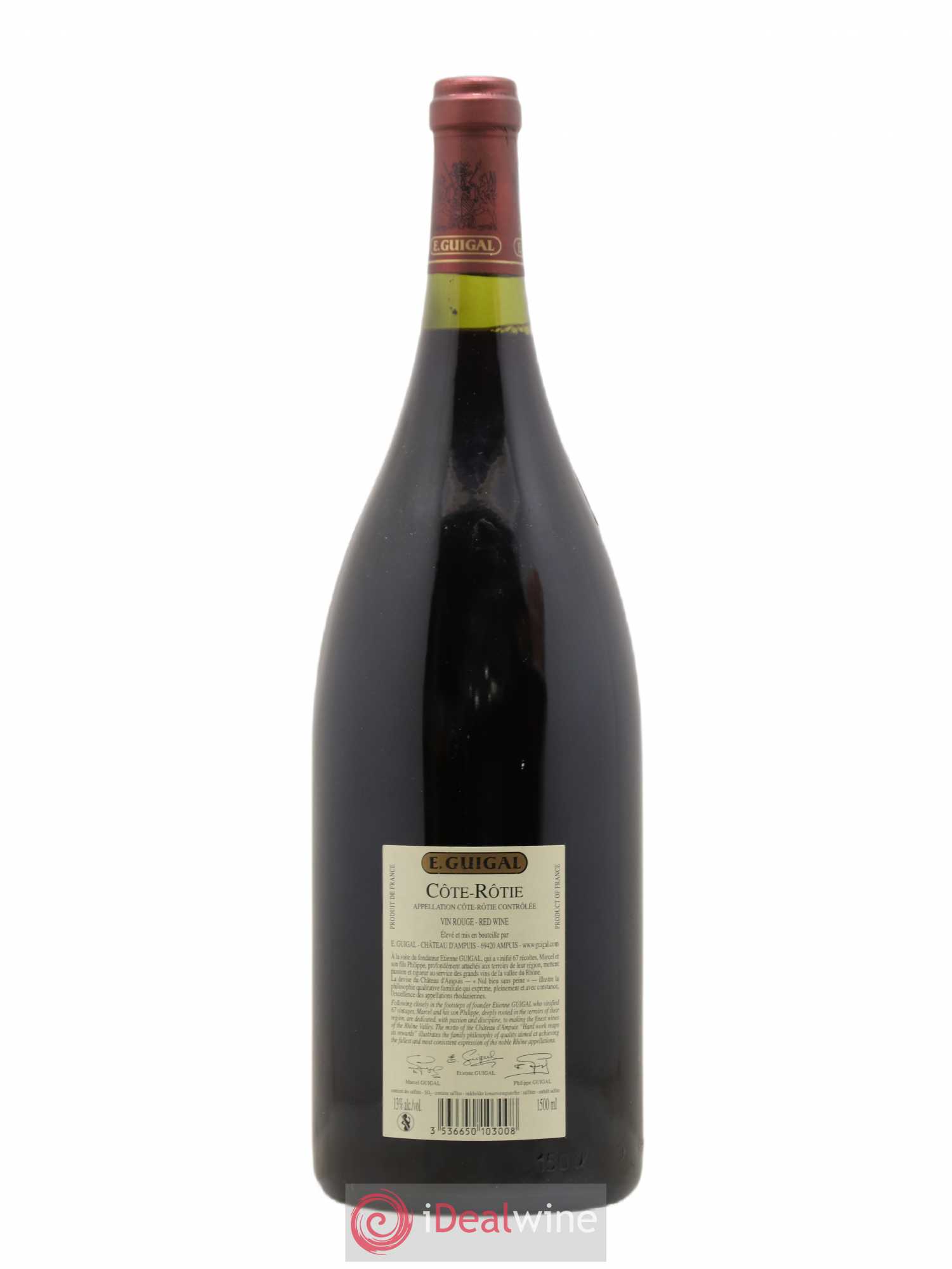 Côte-Rôtie Côtes Brune et Blonde Guigal 2007 - Lot de 1 magnum - 1