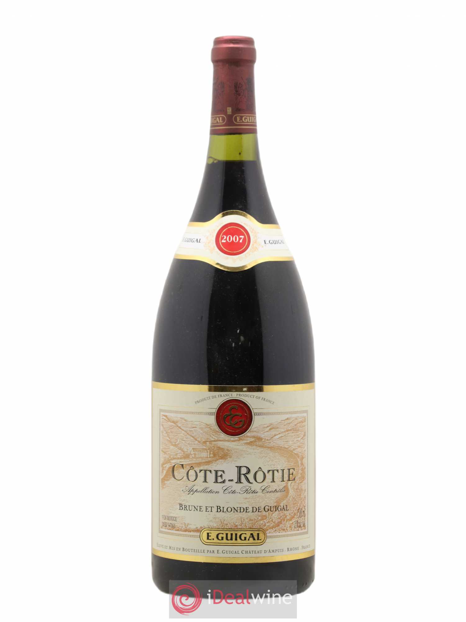 Côte-Rôtie Côtes Brune et Blonde Guigal 2007 - Lot de 1 magnum - 0