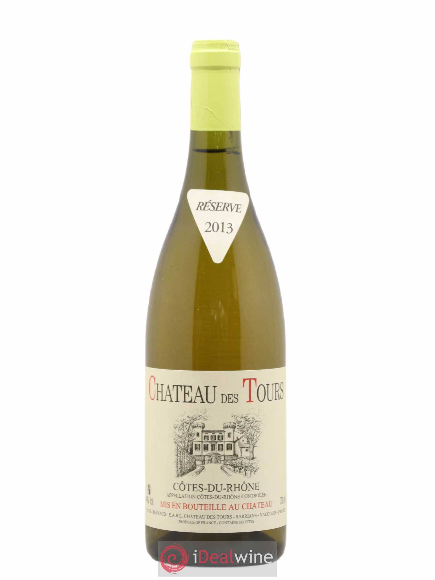 Côtes-du-Rhône Château des Tours Emmanuel Reynaud 2013 - Lot de 1 bouteille - 0