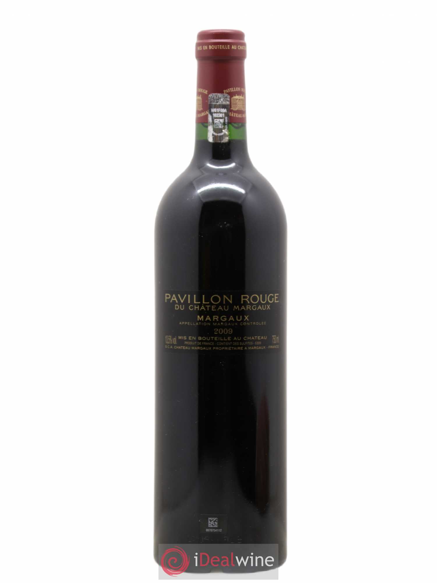 Pavillon Rouge du Château Margaux Second Vin 2009 - Lot de 1 bouteille - 1