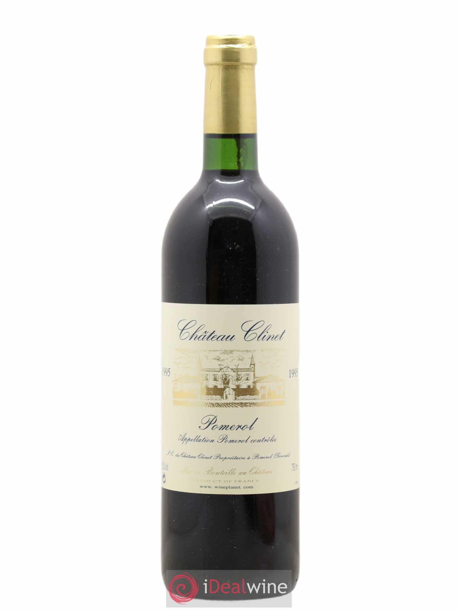 Château Clinet 1995 - Lot de 1 bouteille - 0